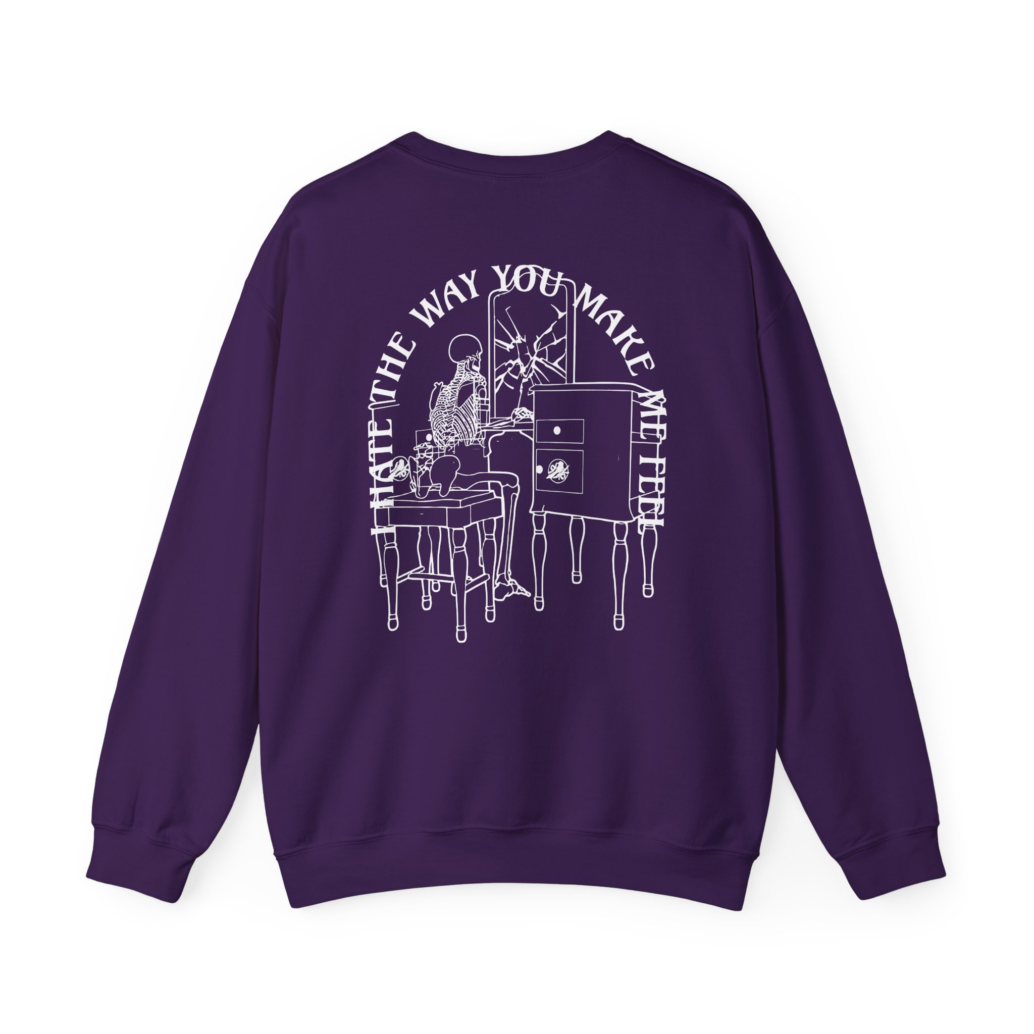 Bayside Vanity Unisex Heavy Blendâ„¢ Crewneck Sweatshirt