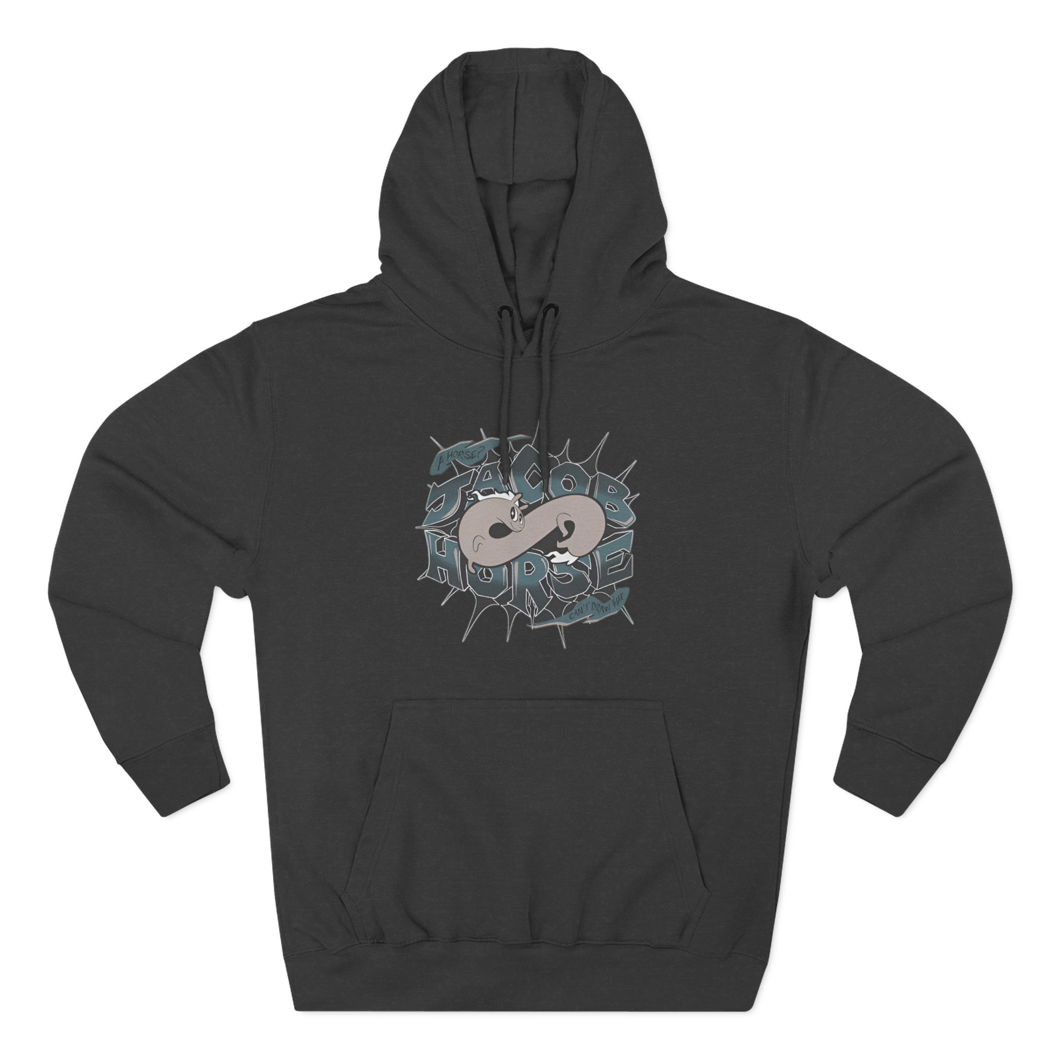 Drawfee Jacob Horse Three-Panel Fleece Hoodie