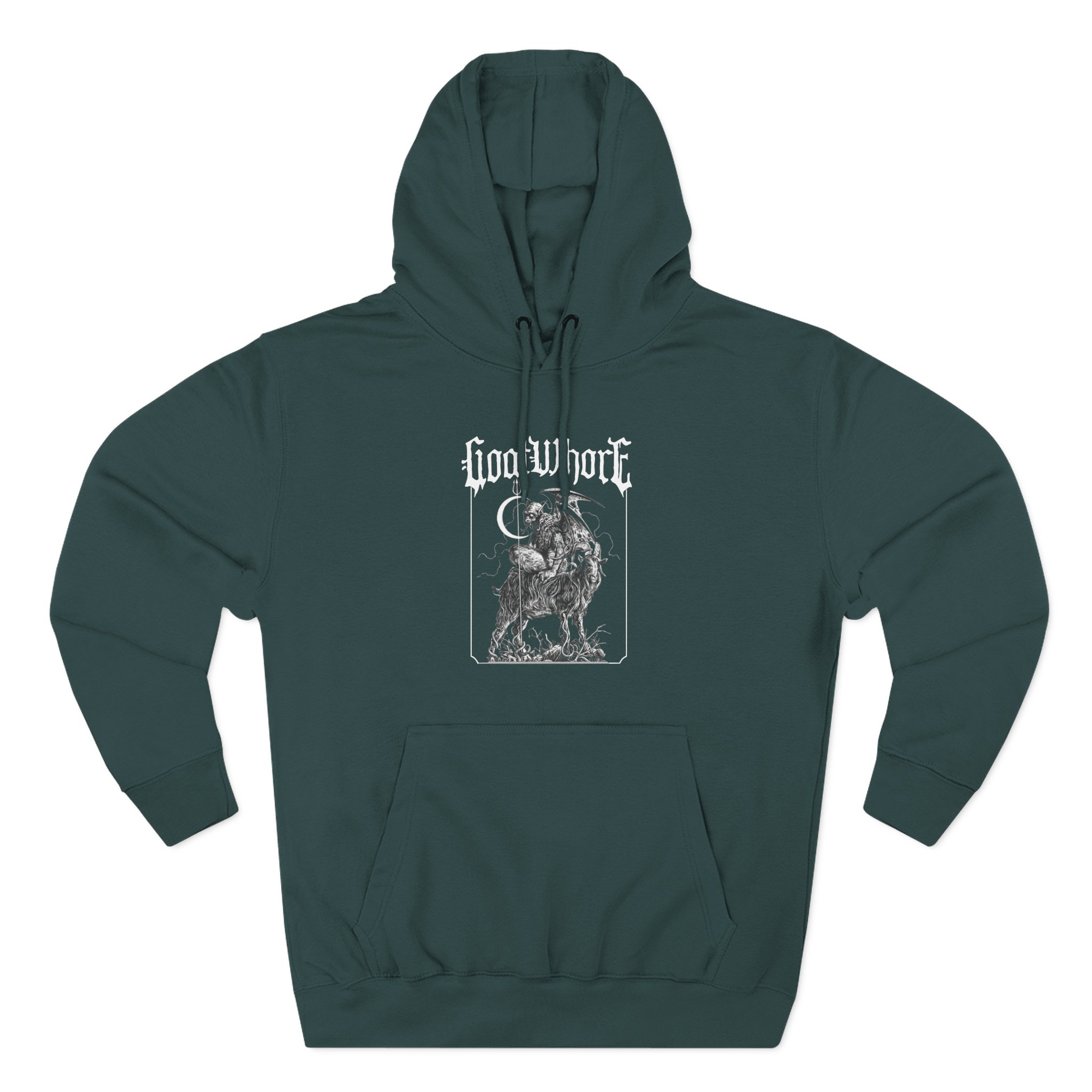 Goatwhore ghoul Three-Panel Fleece Hoodie