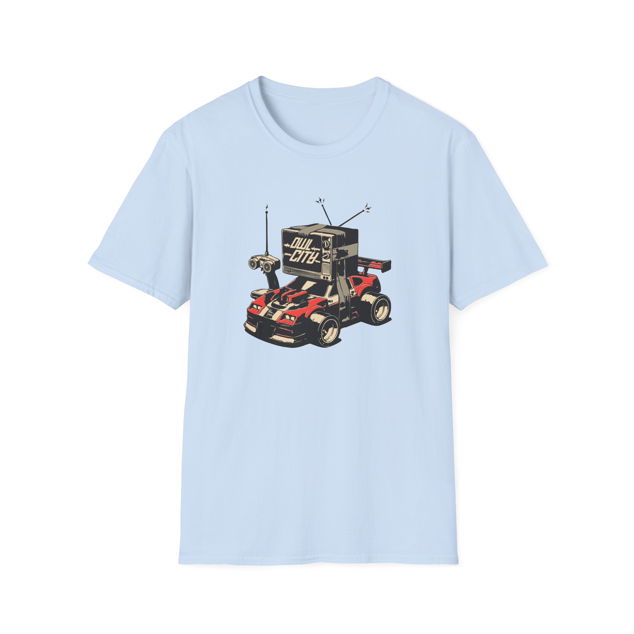 Owl City Rc Car Unisex Softstyle T-Shirt