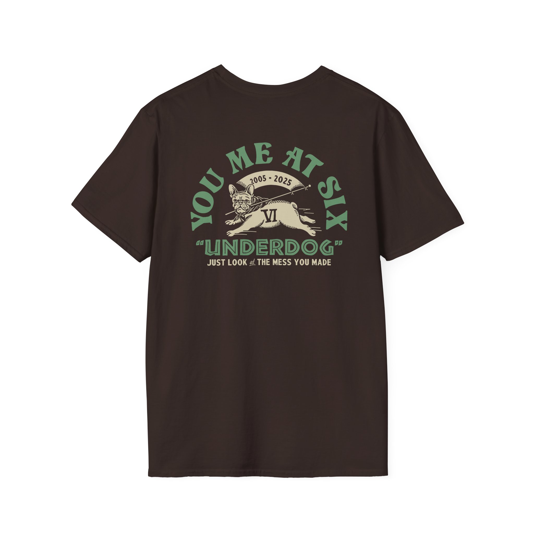 You Me at Six Underdog Unisex Softstyle T-Shirt