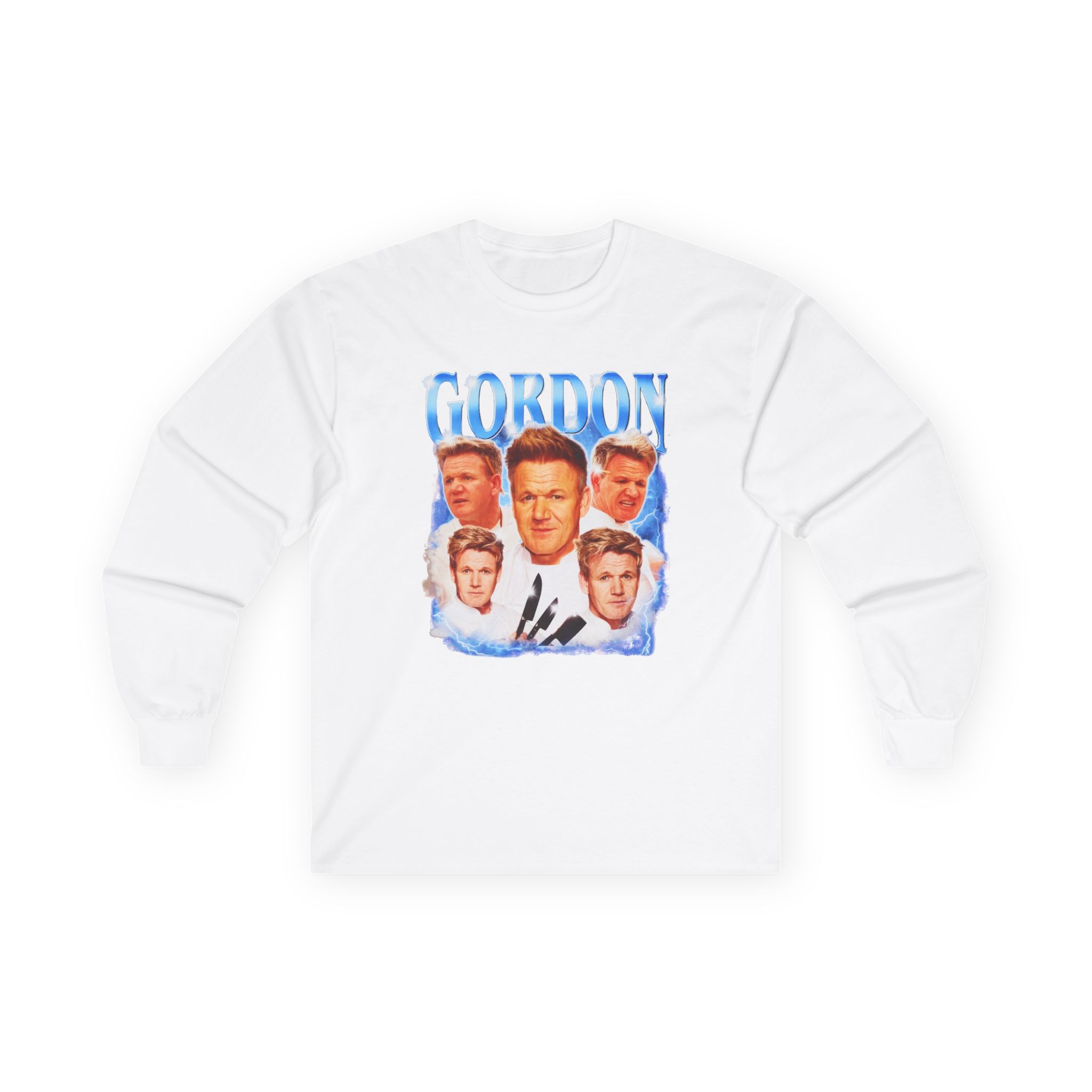 Gordon Ramsay Yes, Chef Unisex Ultra Cotton Long Sleeve Tee