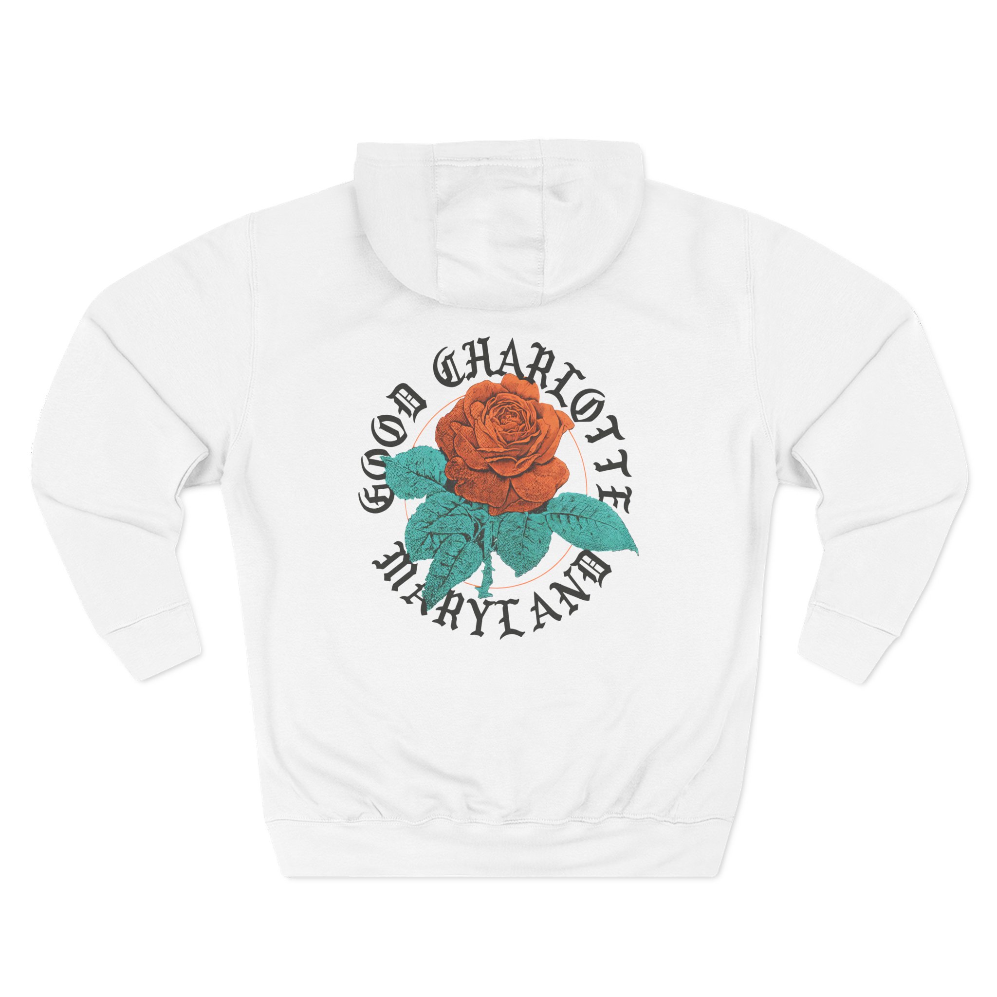 Good Charlotte Rose Maryland Three-Panel Fleece Hoodie