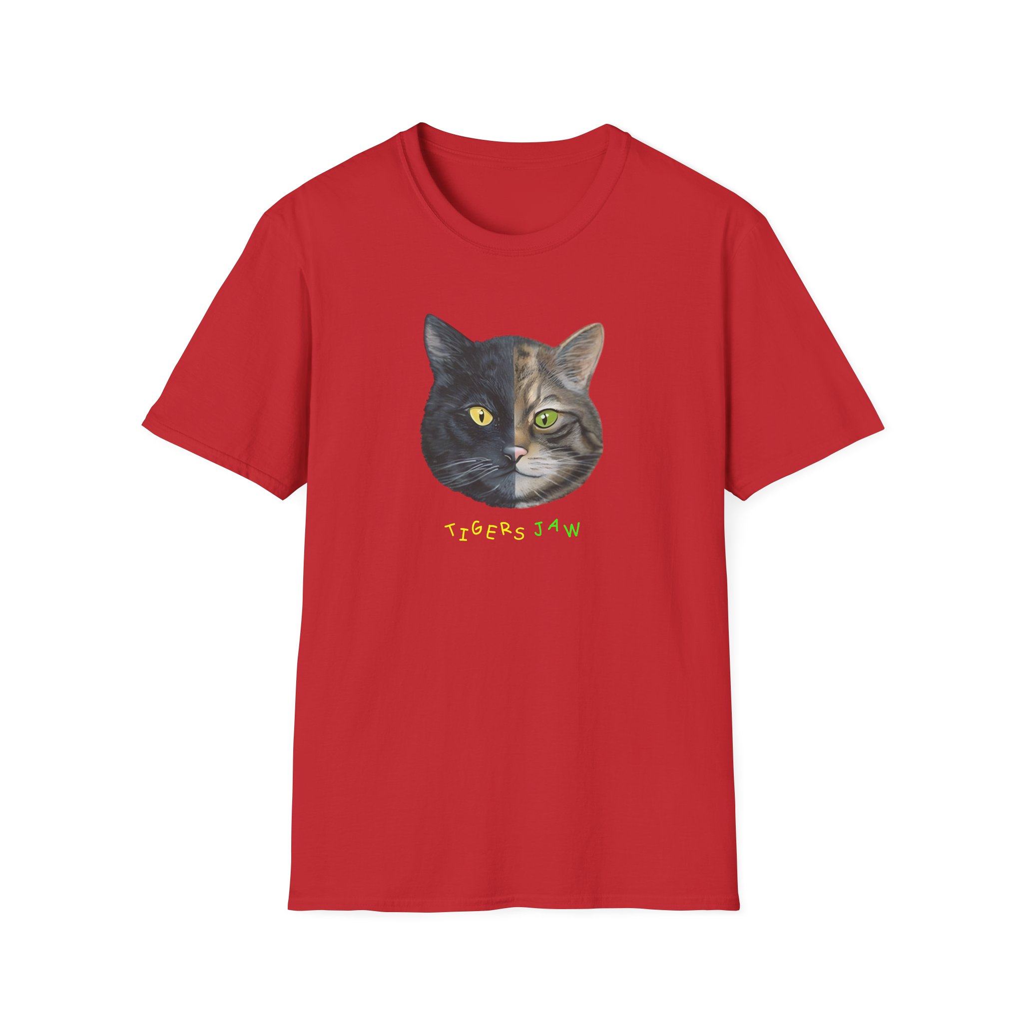 Tigers Jaw Cat Unisex Softstyle T-Shirt