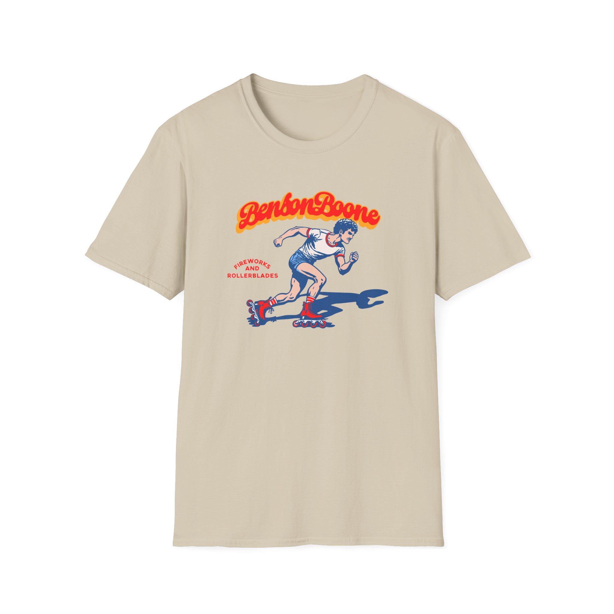 Benson Boone Rollerblading Benny Unisex Softstyle T-Shirt