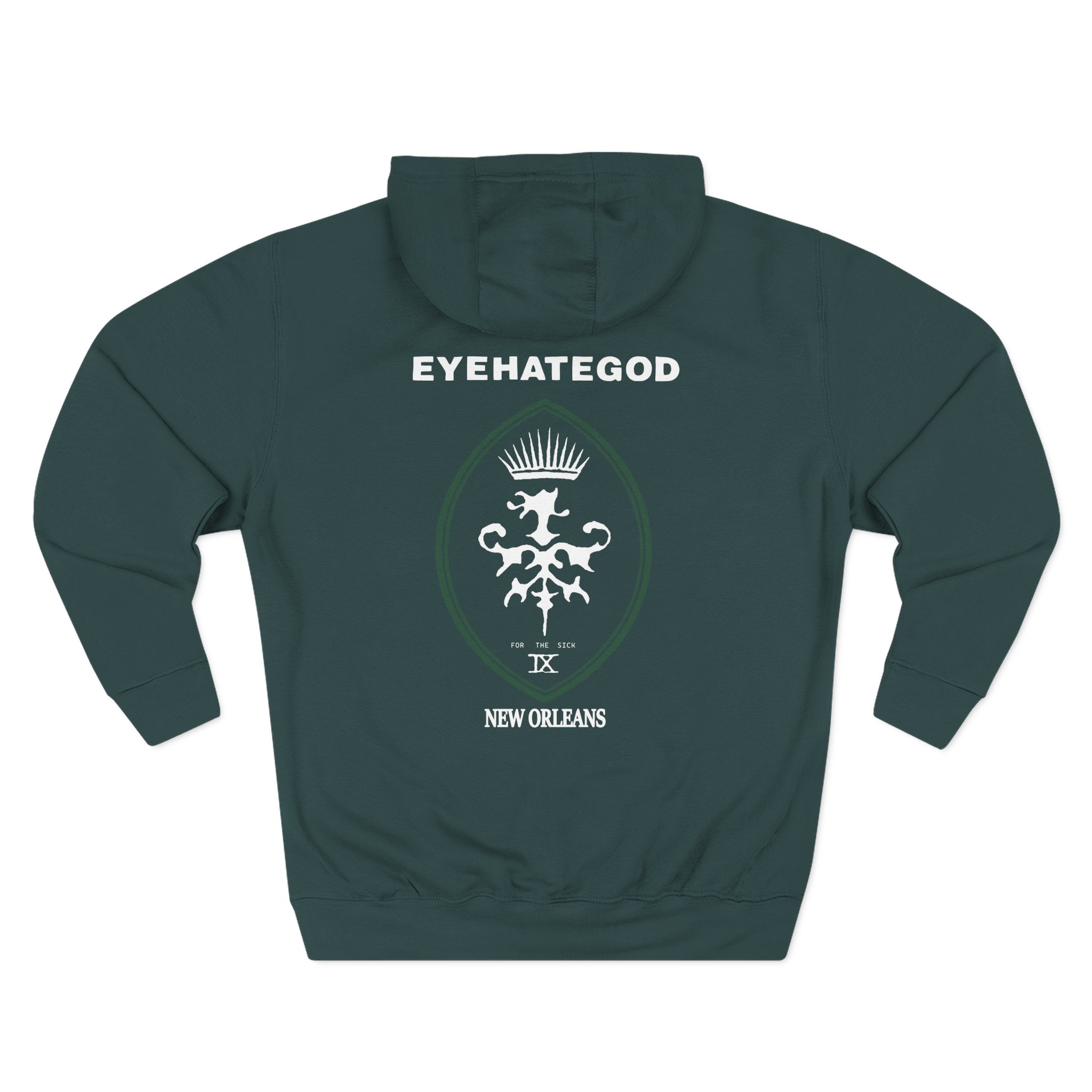 Eyehategod Phoenix Three-Panel Fleece Hoodie