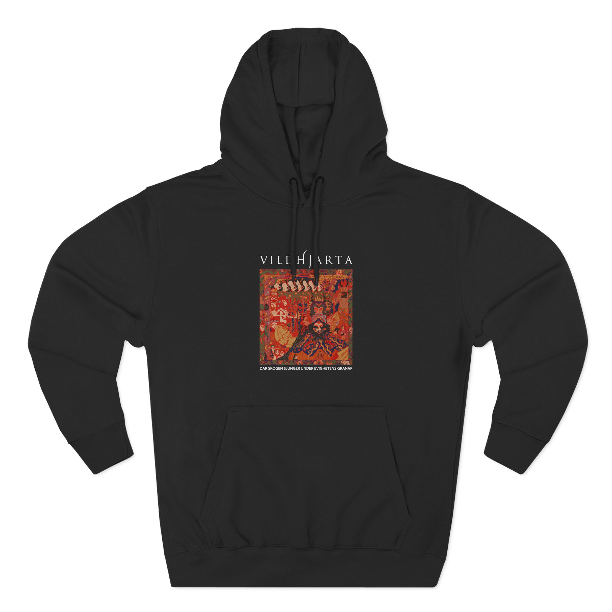 Vildhjarta Dssueg Three-panel Fleece Hoodie