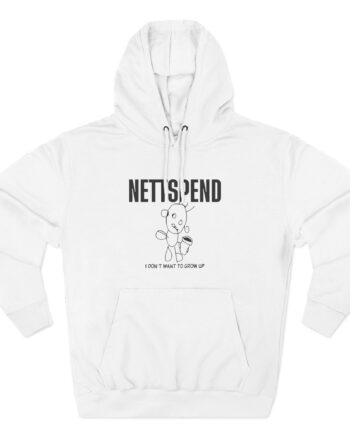 Nettspend I Dont Want to Grow Up Three-Panel Fleece Hoodie