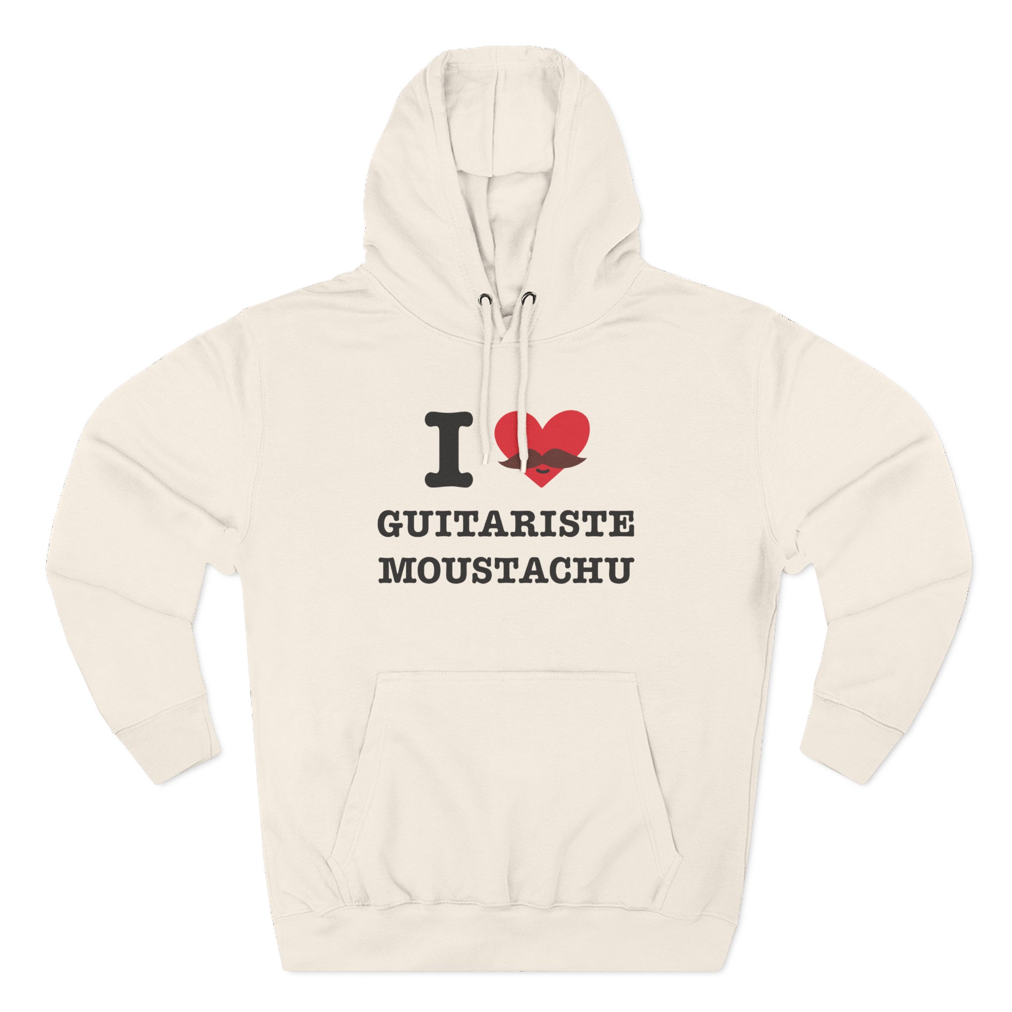 Hayley Williams Moustachu Three-Panel Fleece Hoodie