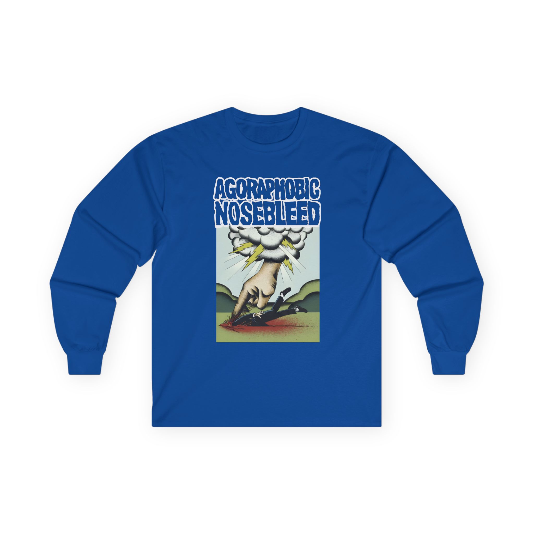 Agoraphobic Nosebleed Smite Unisex Ultra Cotton Long Sleeve Tee