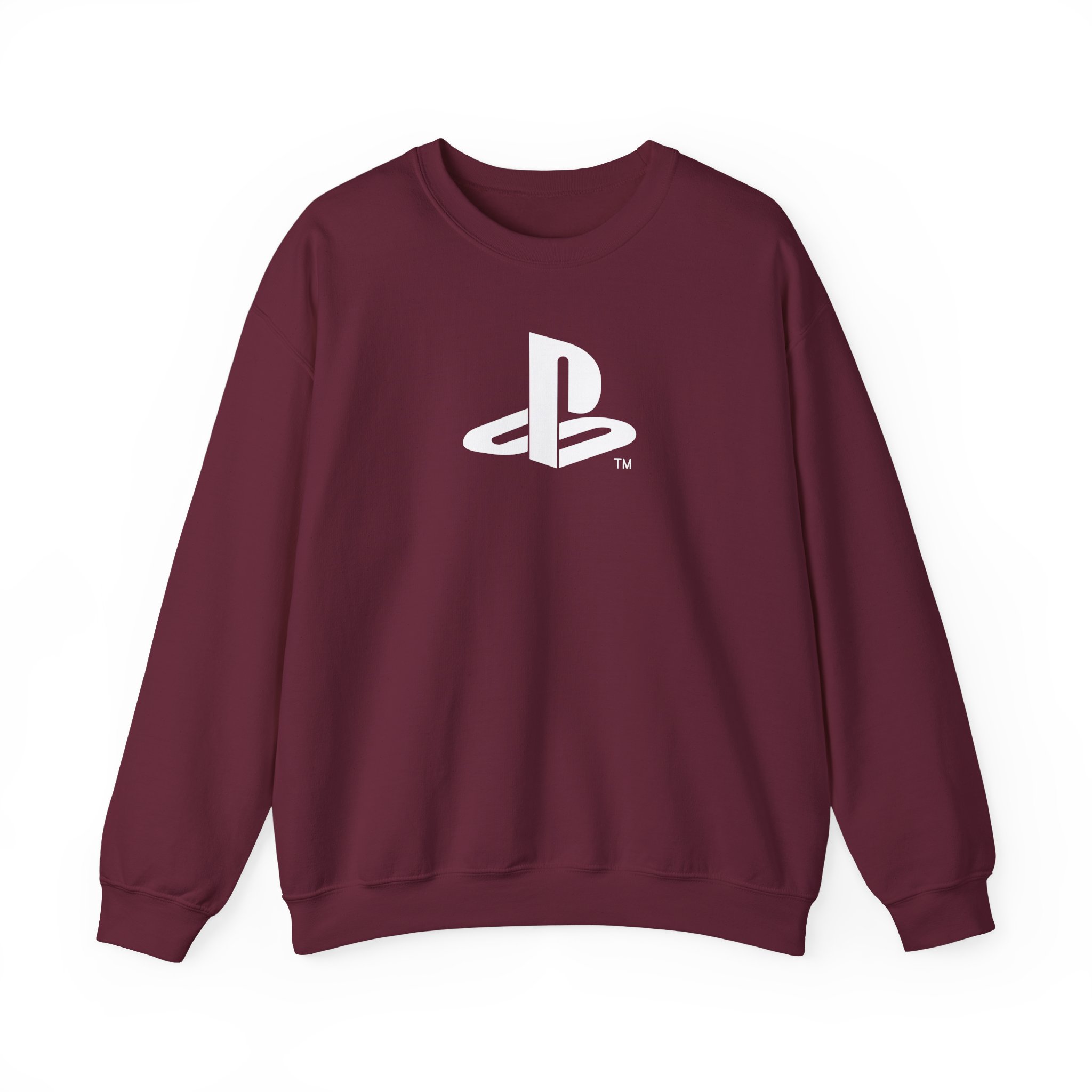 Playstation Unisex Heavy Blendâ„¢ Crewneck Sweatshirt