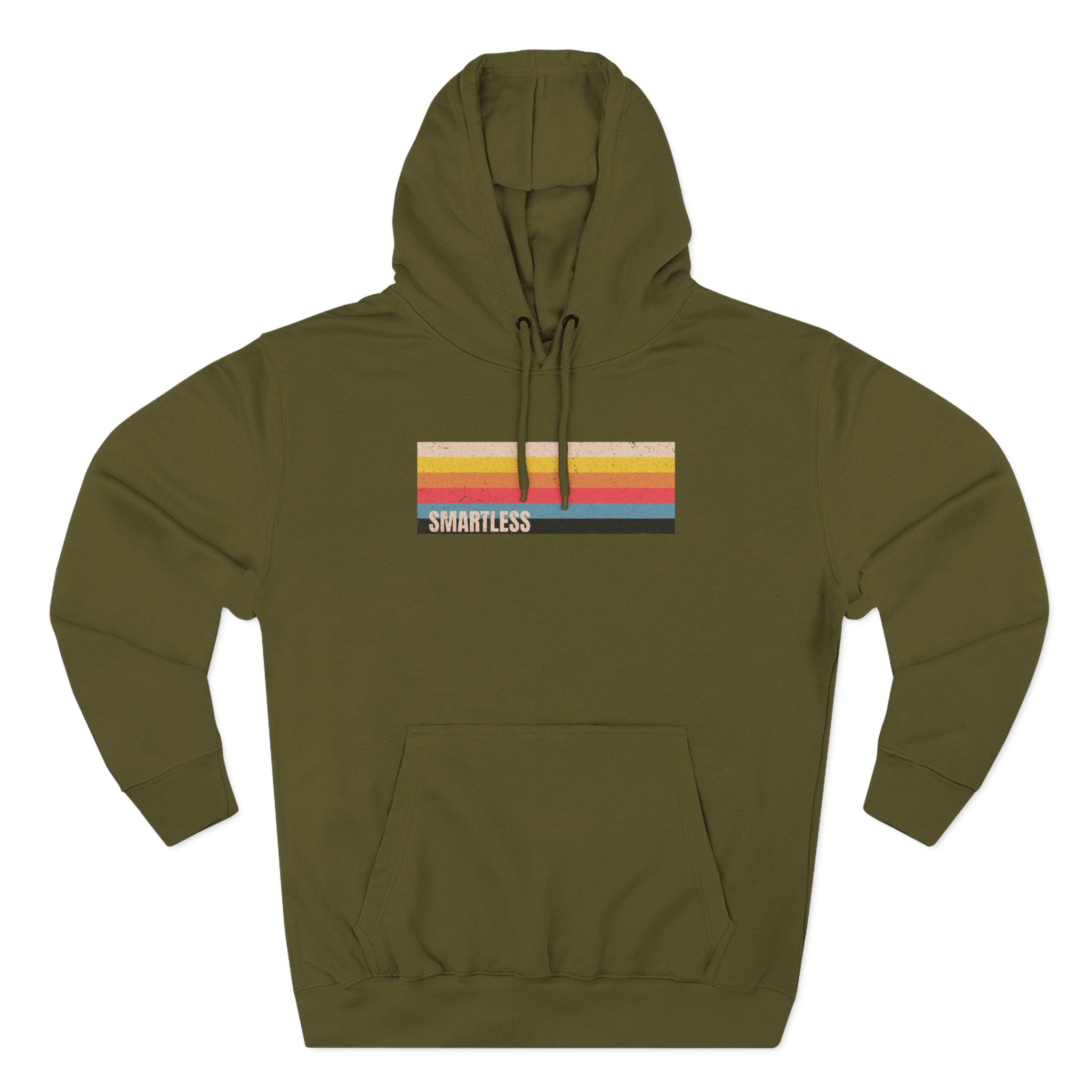 Smartless Three-Panel Fleece Hoodie