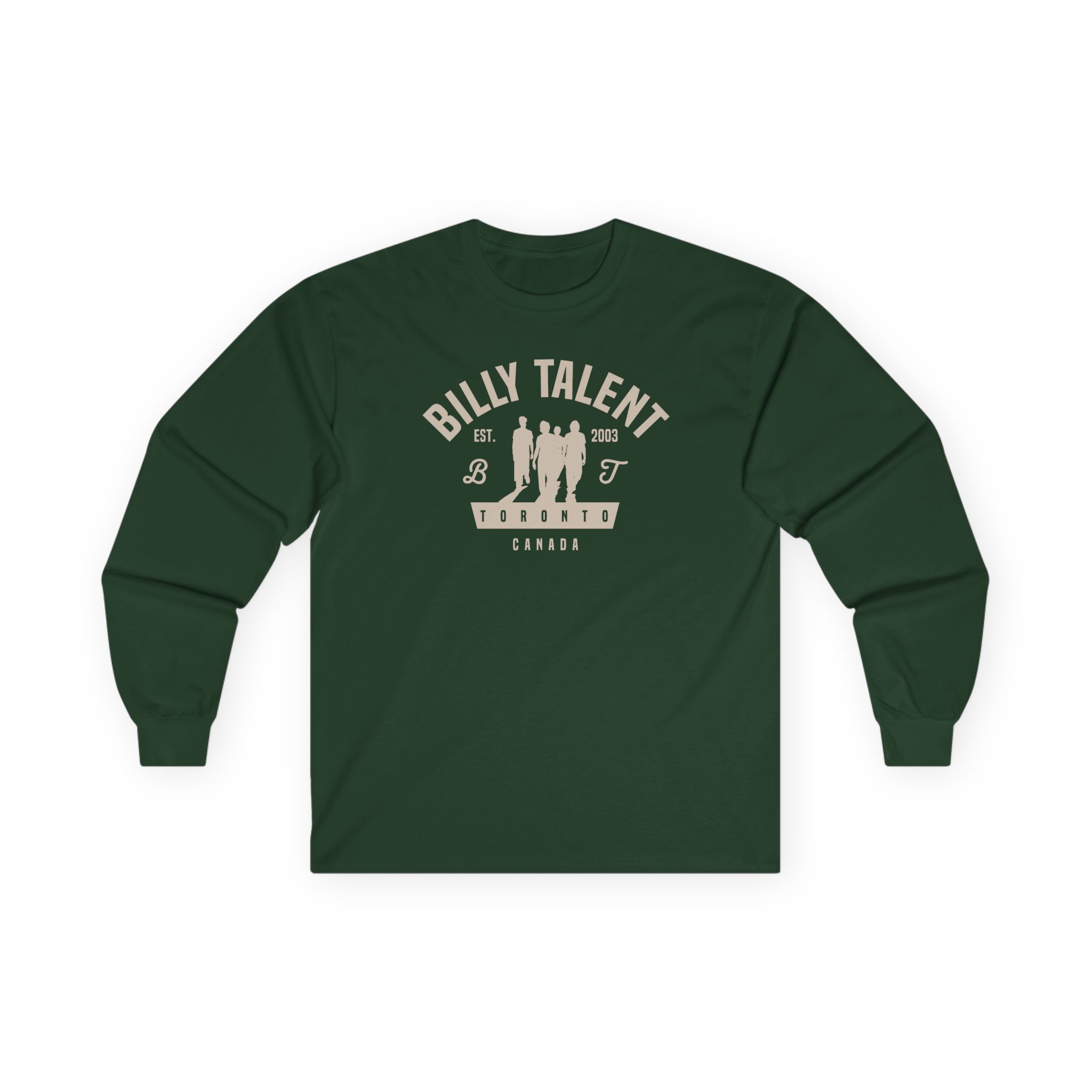 Billy Talent Band Silhouette Unisex Ultra Cotton Long Sleeve Tee