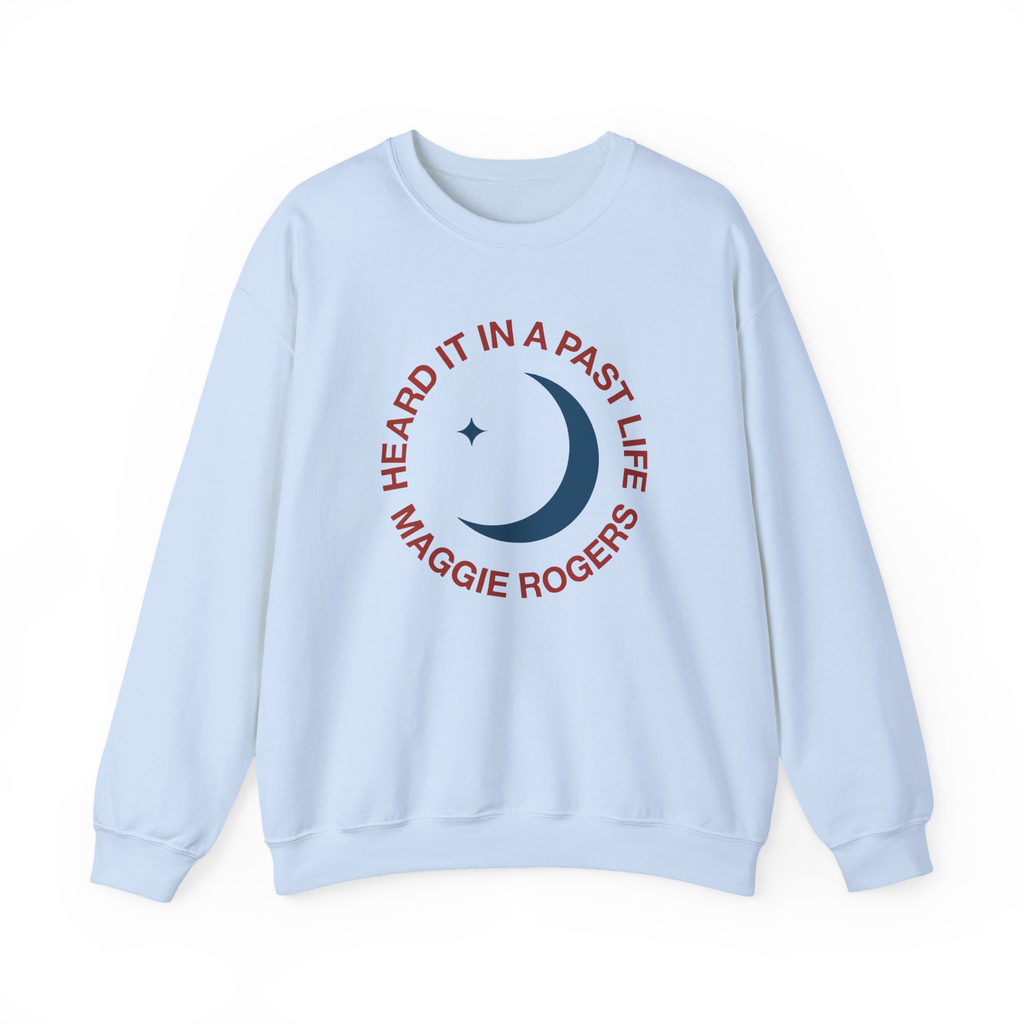 Maggie Rogers Heard It in a Past Life Lunar Unisex Heavy Blendâ„¢ Crewneck Sweatshirt