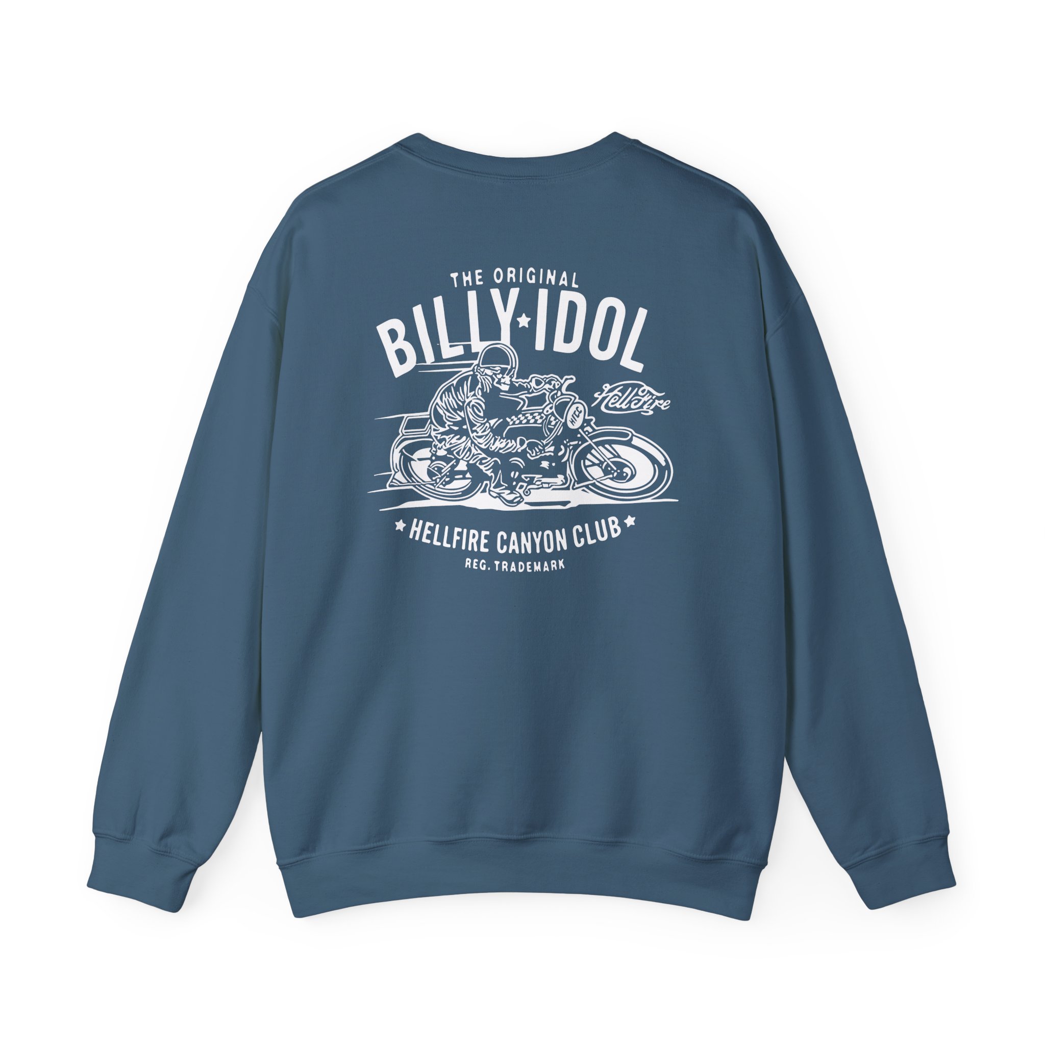 Billy Idol the Original Hellfire Canyon Club Unisex Heavy Blendâ„¢ Crewneck Sweatshirt