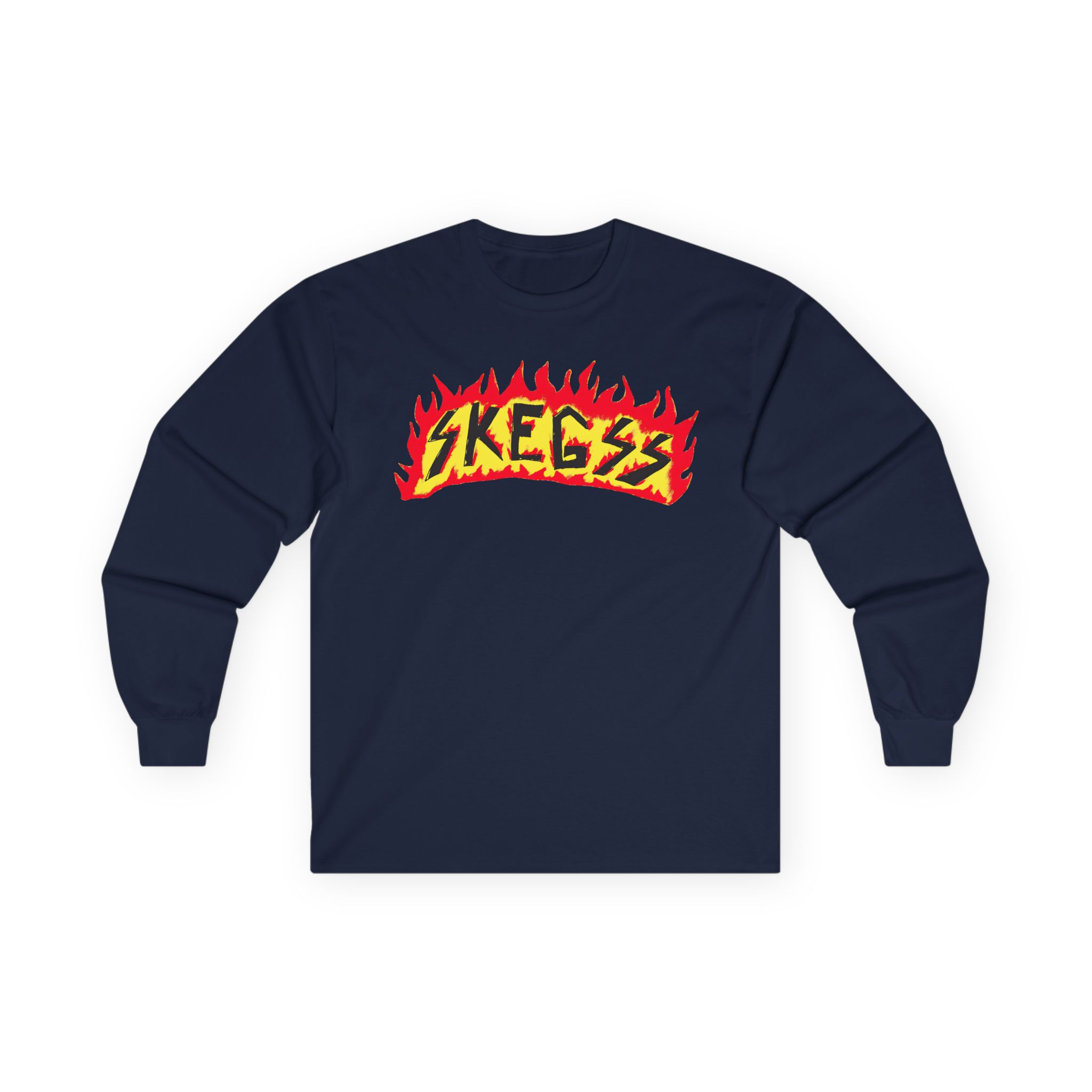 Skegss Flame Logo Unisex Ultra Cotton Long Sleeve Tee
