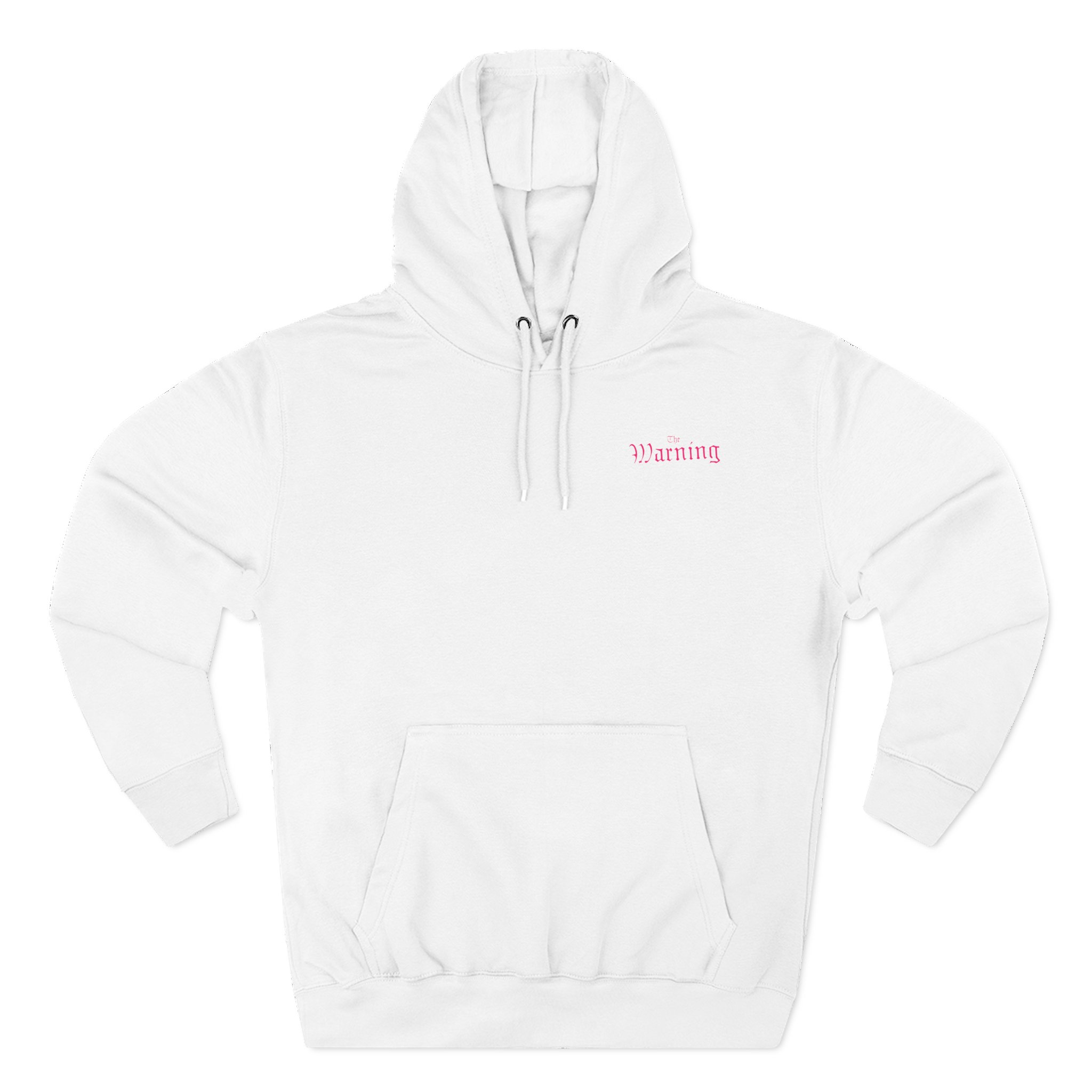 The Warning Won't You Fill My Void? Three-Panel Fleece Hoodie
