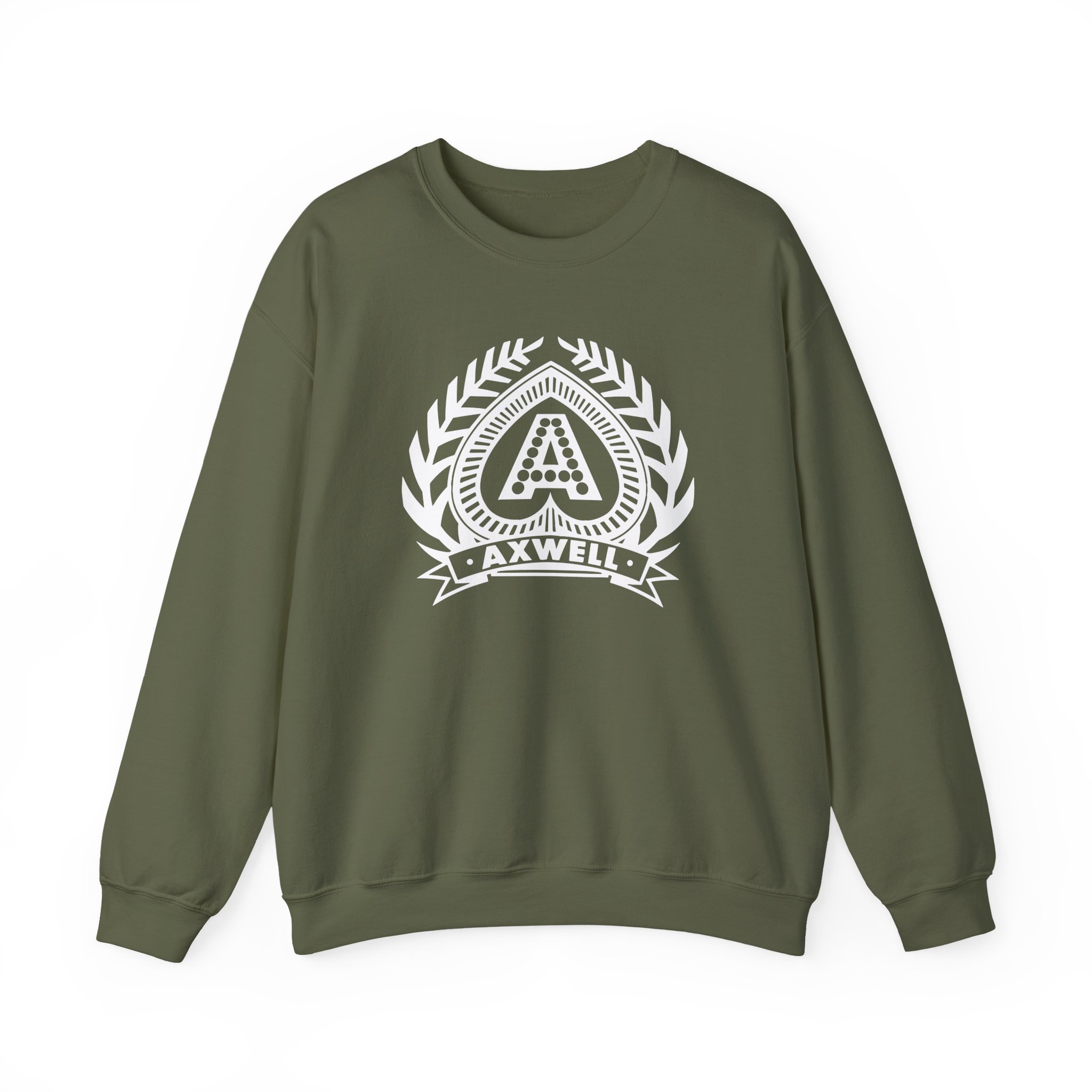Axwell Logo Unisex Heavy Blendâ„¢ Crewneck Sweatshirt