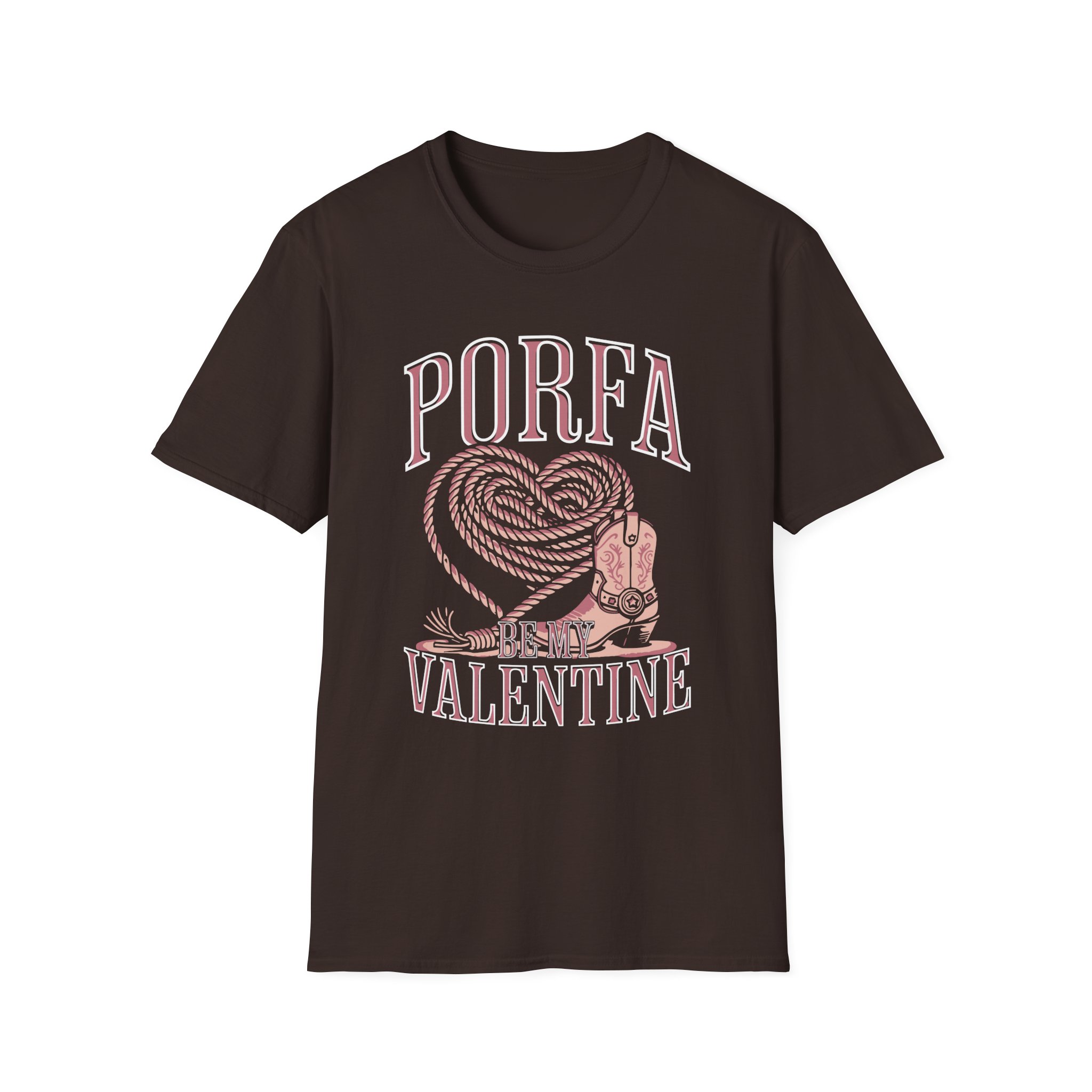 Porfa Be My Valentine Unisex Softstyle T-Shirt
