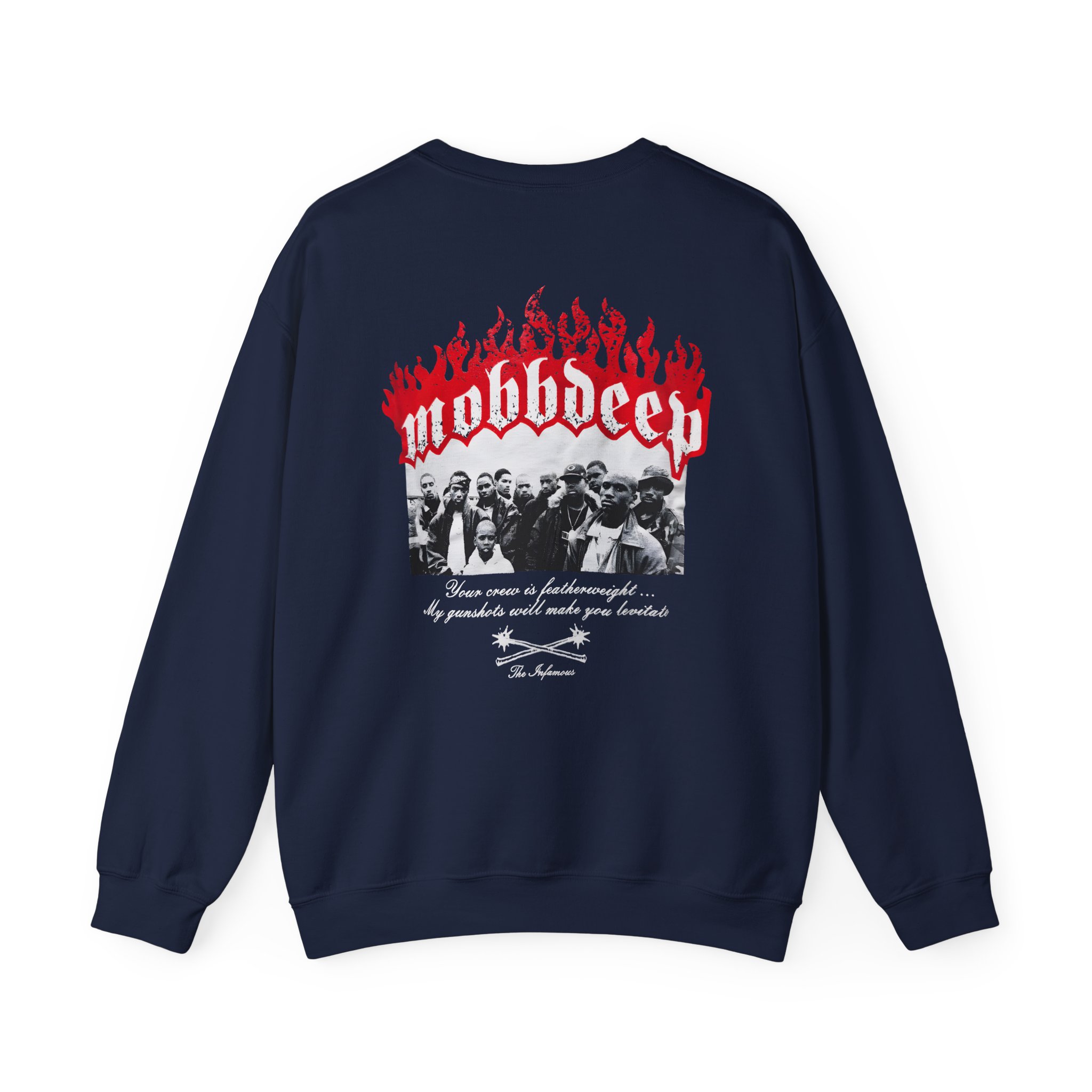 Mobb Deep the Infamous Unisex Heavy Blendâ„¢ Crewneck Sweatshirt