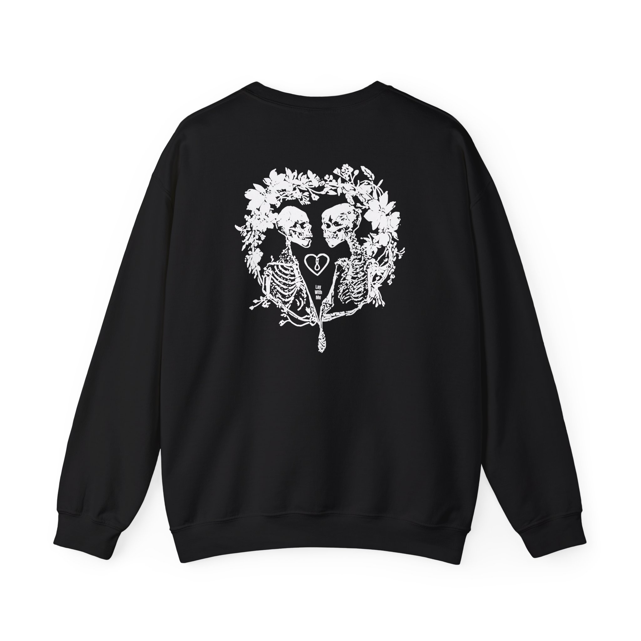 Paleface Lay With Me Flower Unisex Heavy Blendâ„¢ Crewneck Sweatshirt