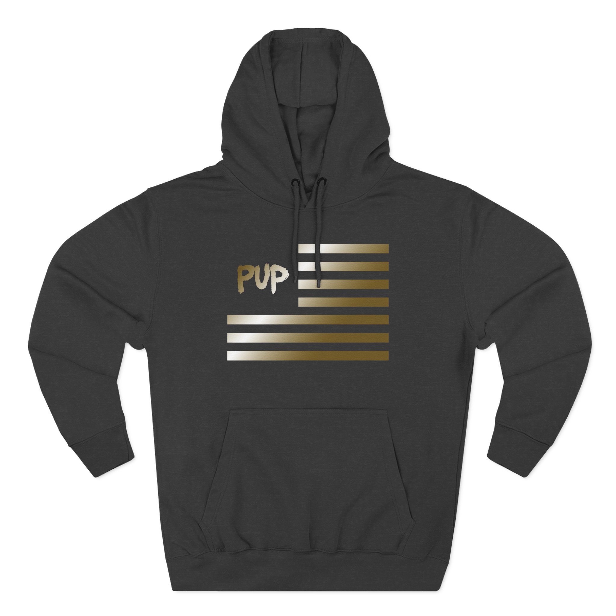Pup Gold Foil Three-Panel Fleece Hoodie