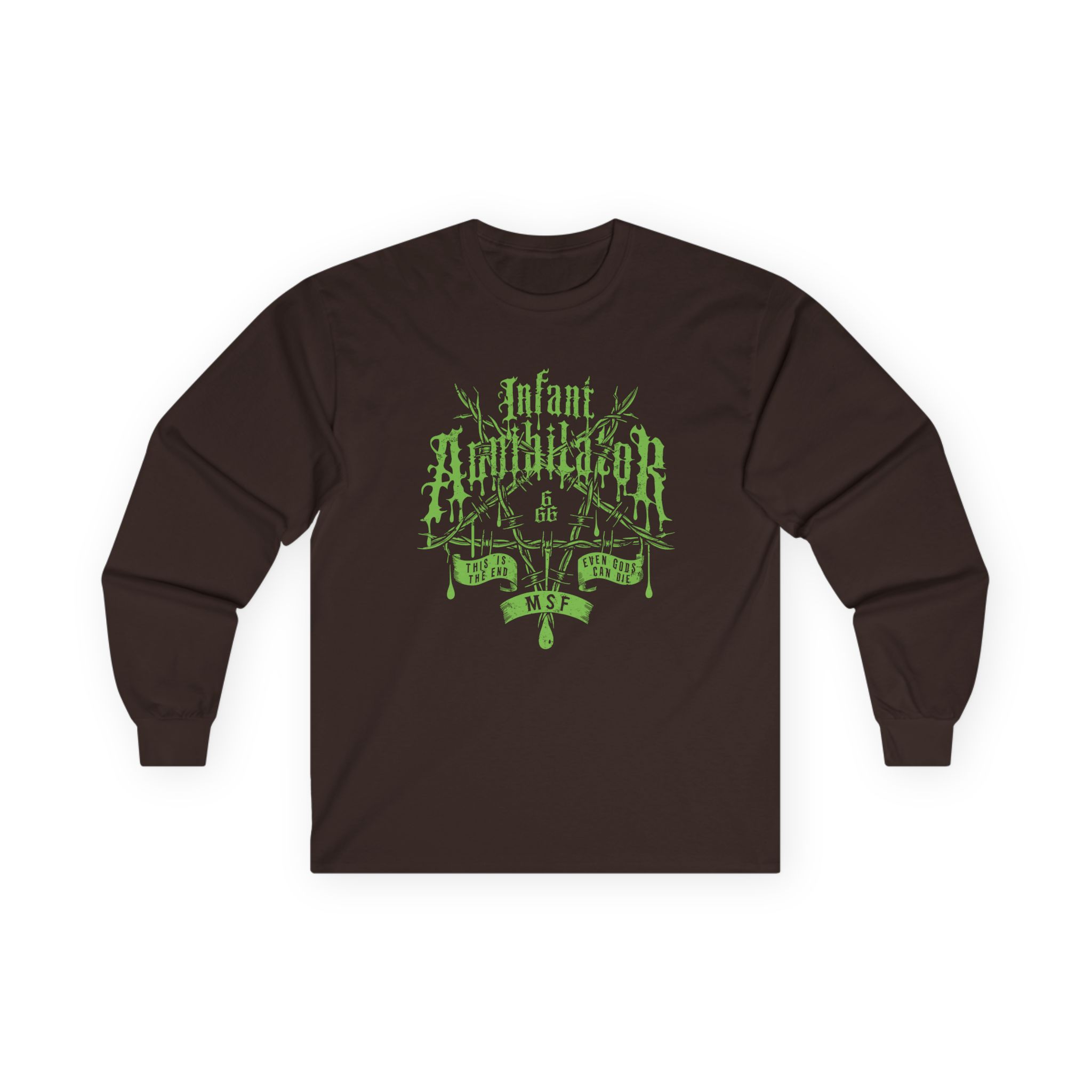 Infant Annihilator IAxMSF Unisex Ultra Cotton Long Sleeve Tee