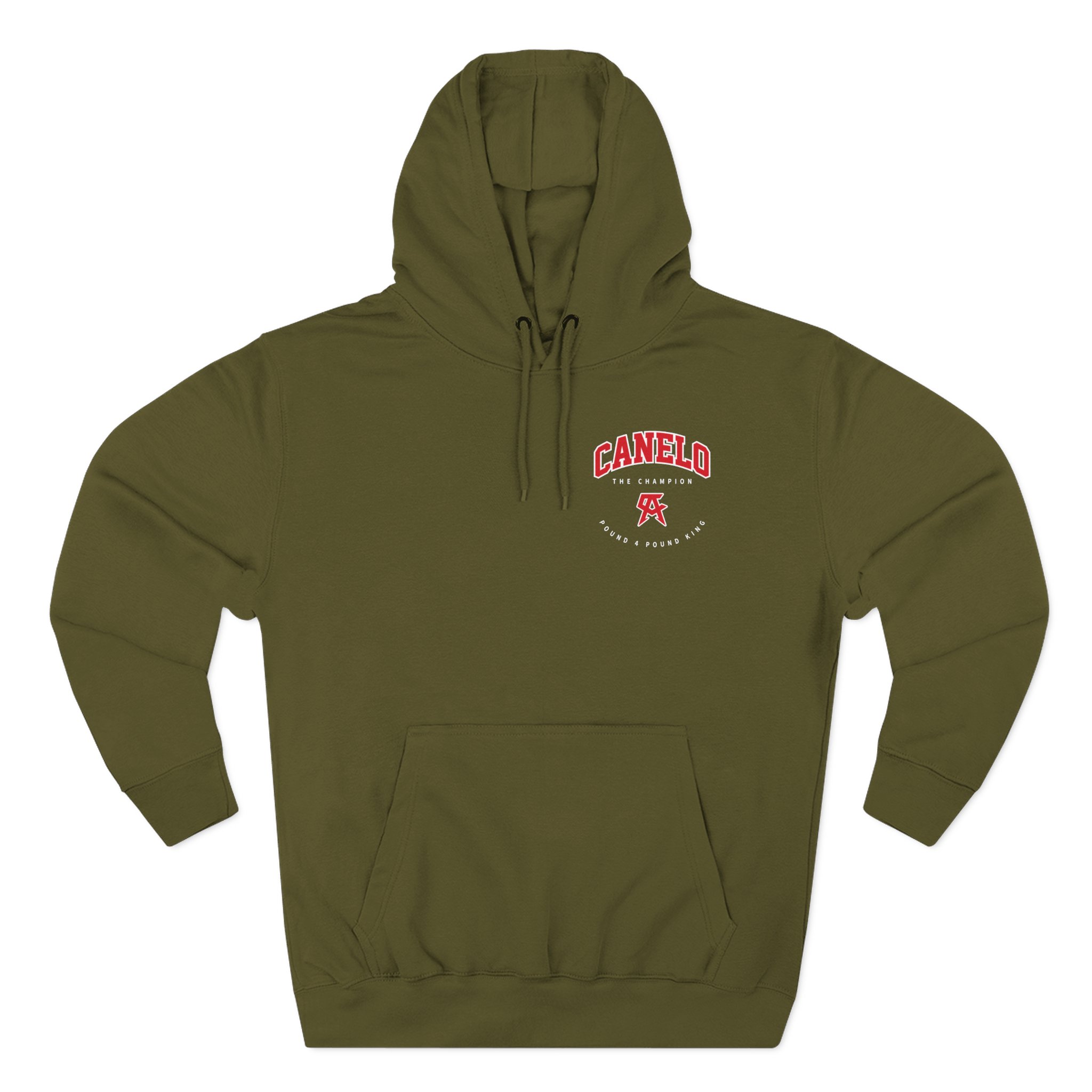 Canelo Sporty Three-Panel Fleece Hoodie