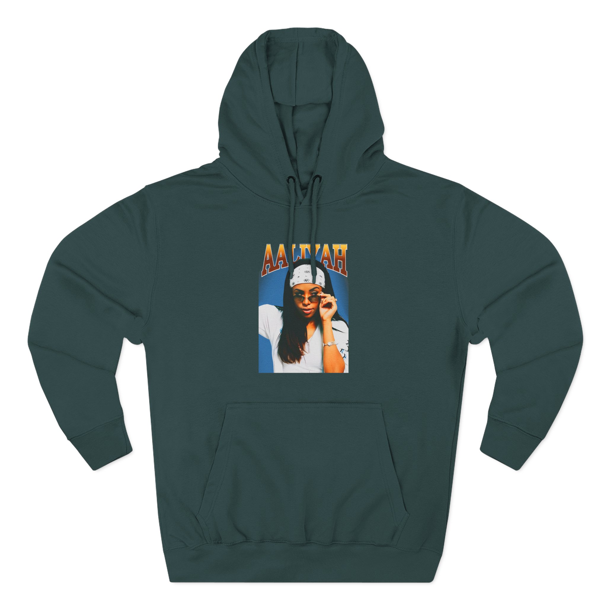 Aaliyah Three-Panel Fleece Hoodie