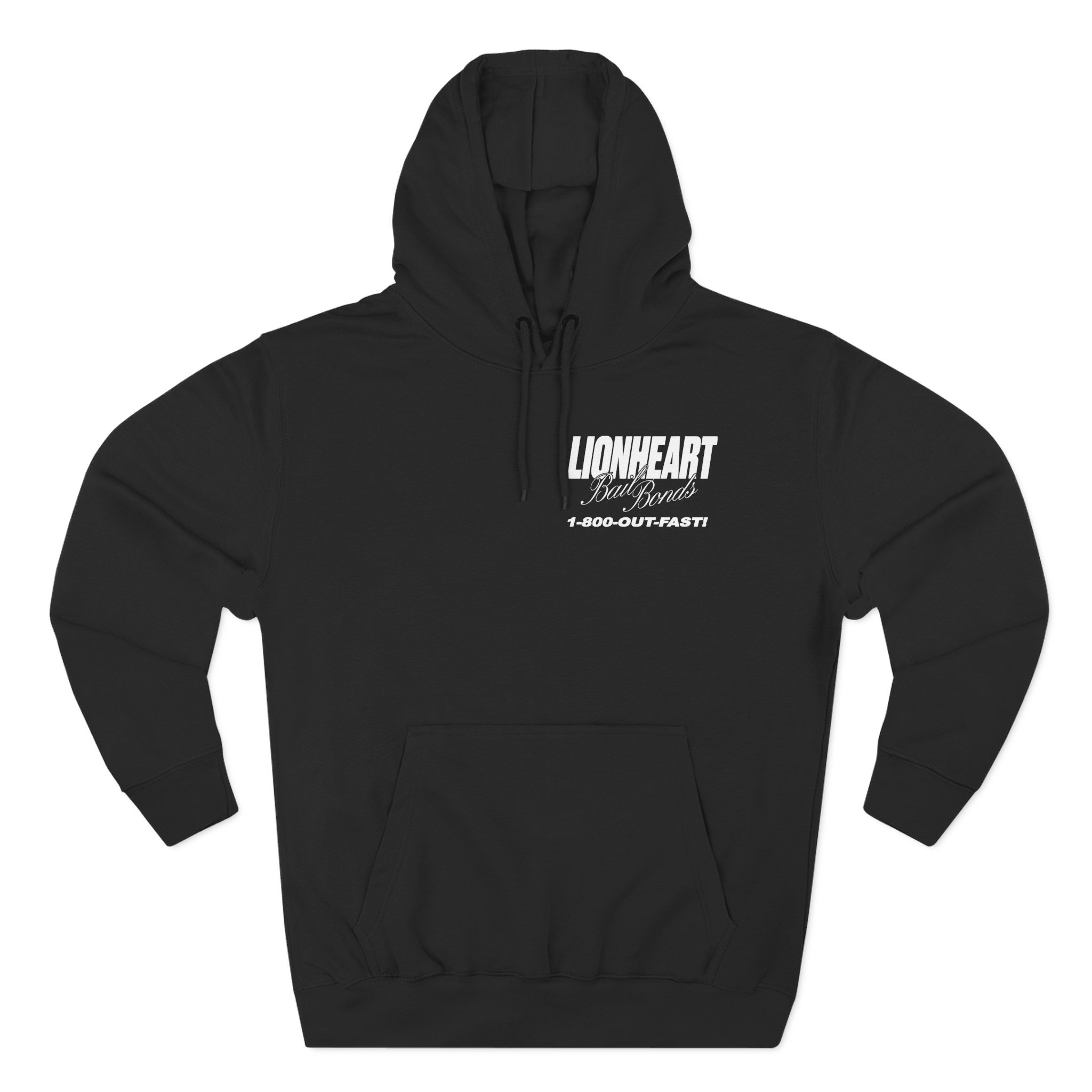 Lionheart "Bail Bonds" Three-Panel Fleece Hoodie