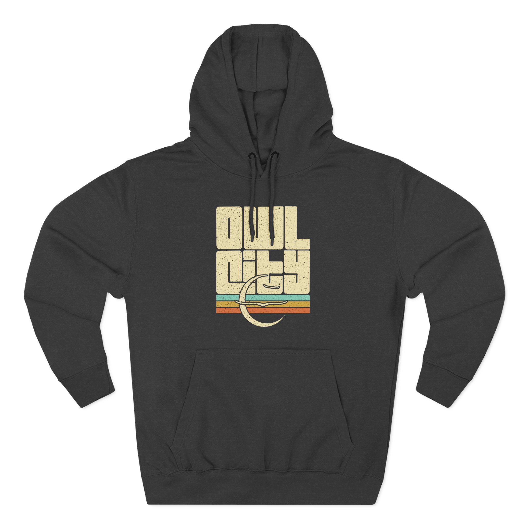 Owl City Emblem Vintage Three-Panel Fleece Hoodie