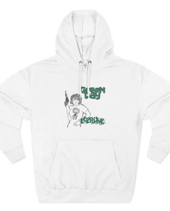 Green Day Kerplunk Baseball Three-Panel Fleece Hoodie