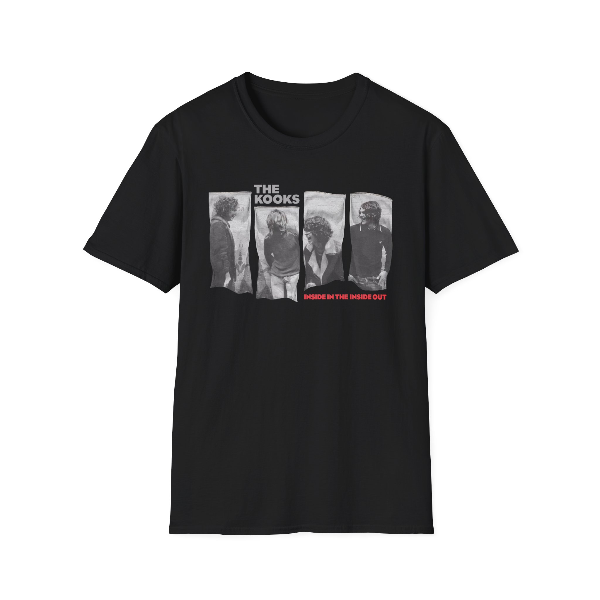 The Kooks Inside In inside Out Unisex Softstyle T-Shirt