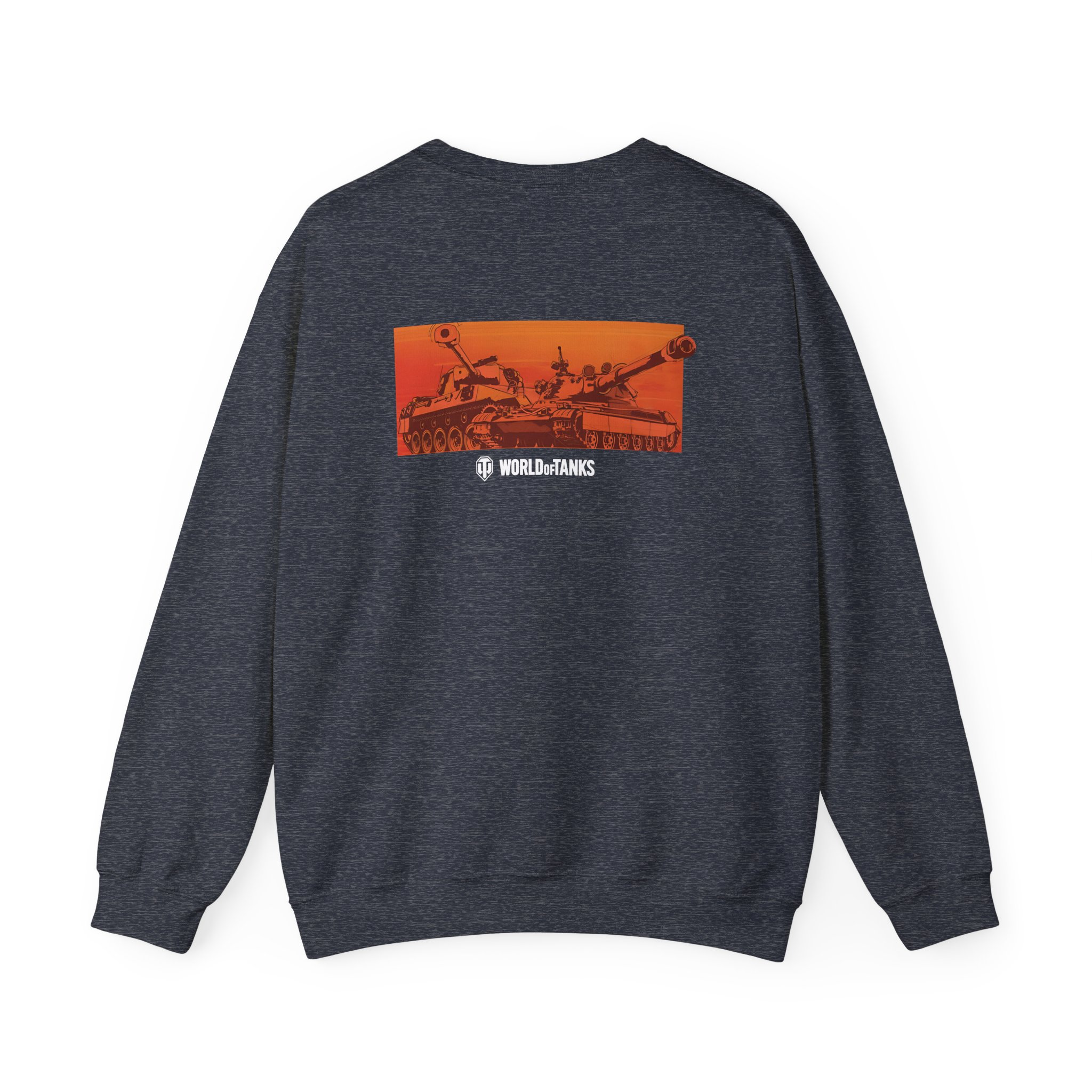 World of Tank Orange Sky Unisex Heavy Blendâ„¢ Crewneck Sweatshirt