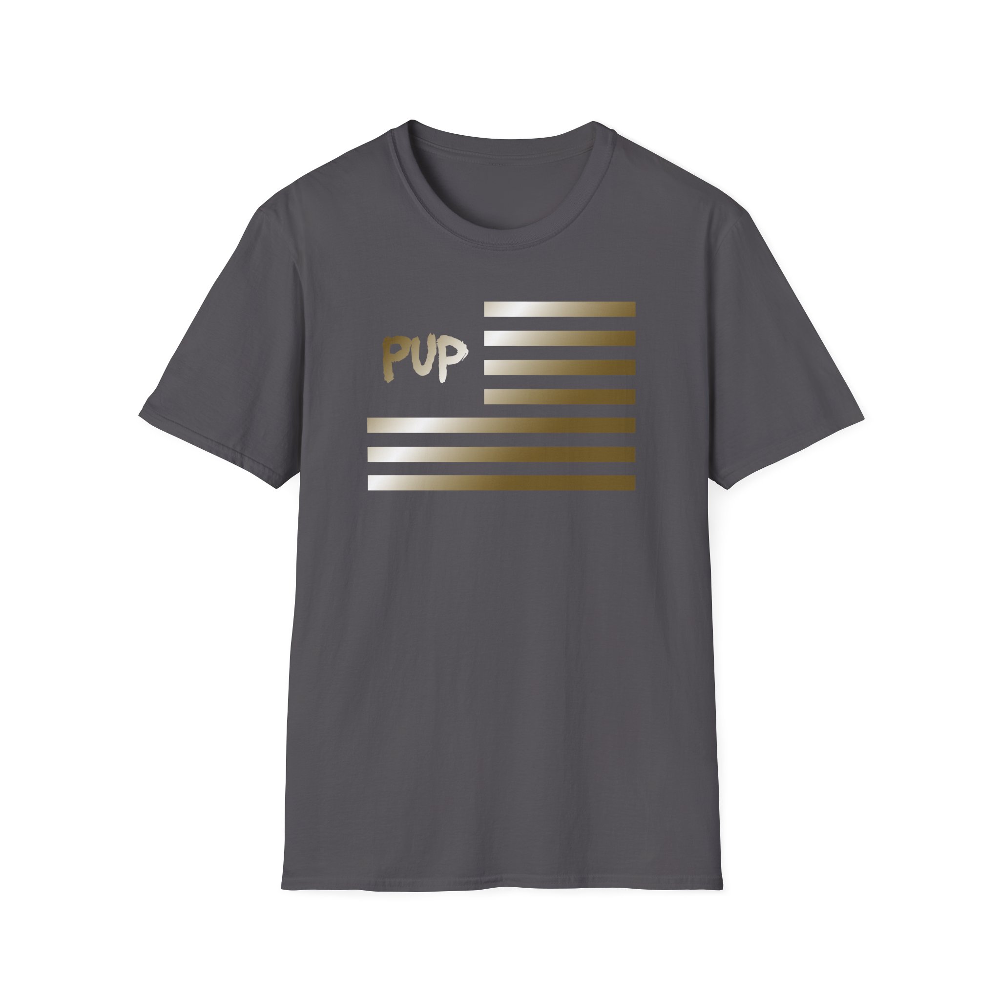 Pup Gold Foil Unisex Softstyle T-Shirt