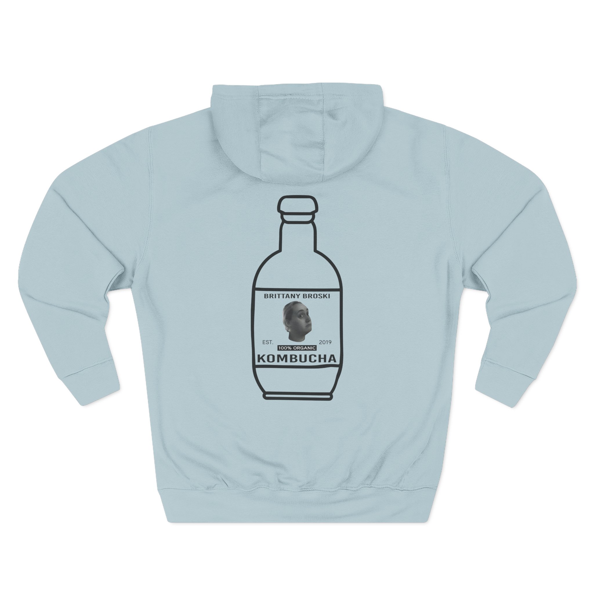 Broski Report Kombucha Three-Panel Fleece Hoodie