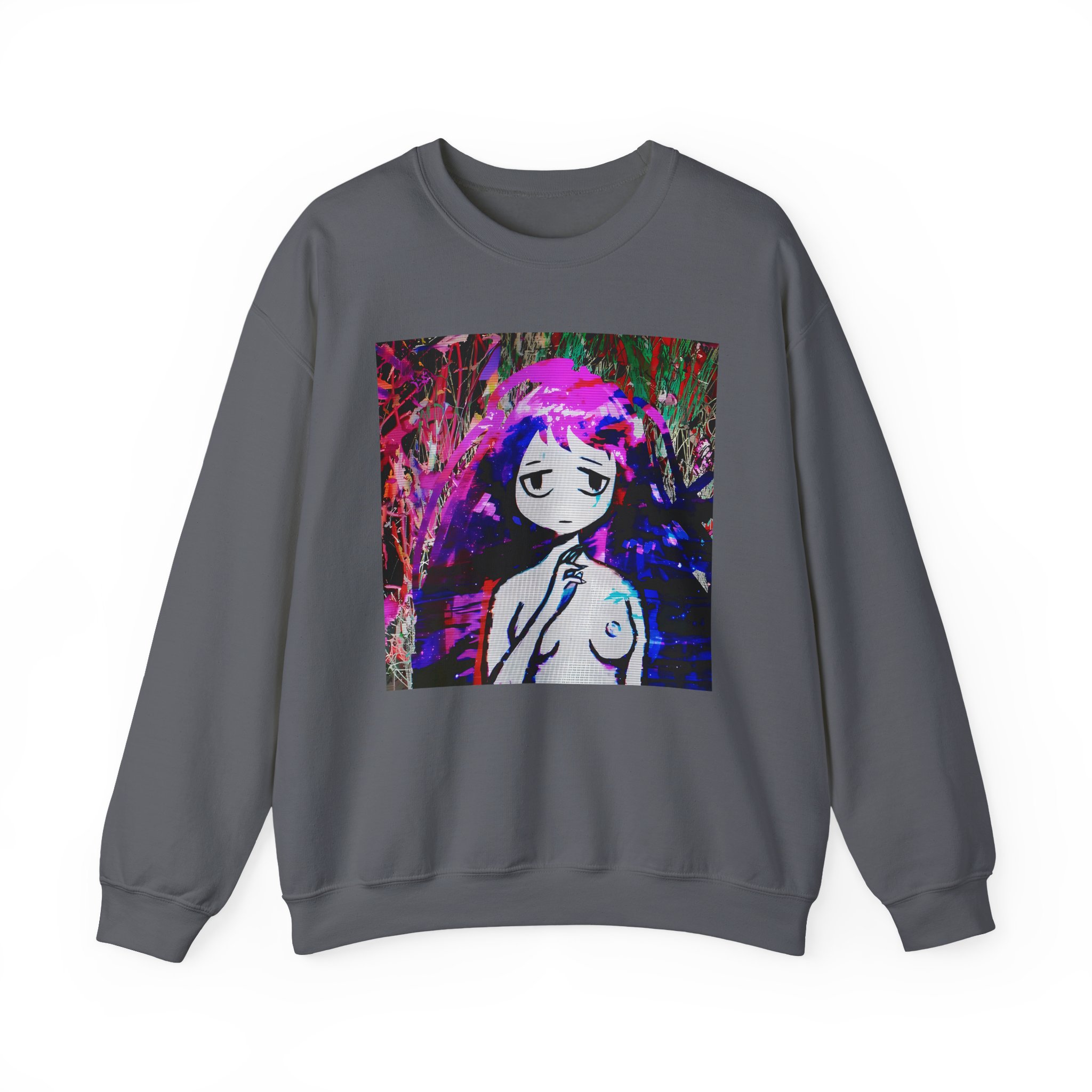 Sewerslvt Draining Love Story 1 Album Cover Unisex Heavy Blendâ„¢ Crewneck Sweatshirt