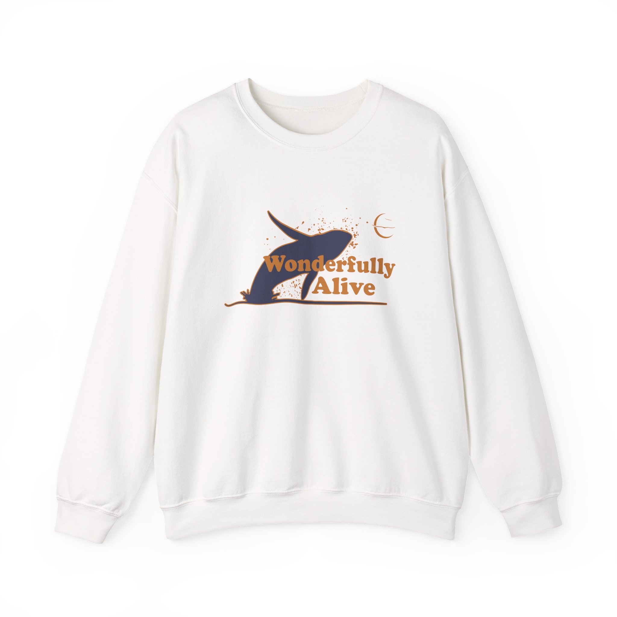 Owl City Wonderfully Alive 3/4 Unisex Heavy Blendâ„¢ Crewneck Sweatshirt