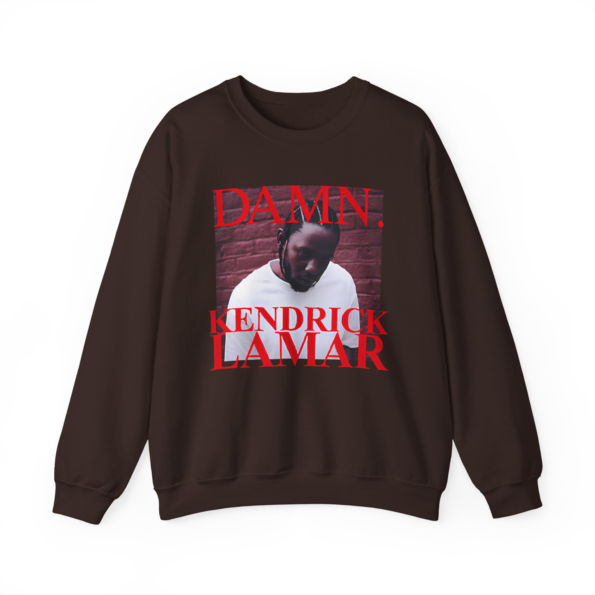 Kendrick Lamar Damn Dot Unisex Heavy Blendâ„¢ Crewneck Sweatshirt