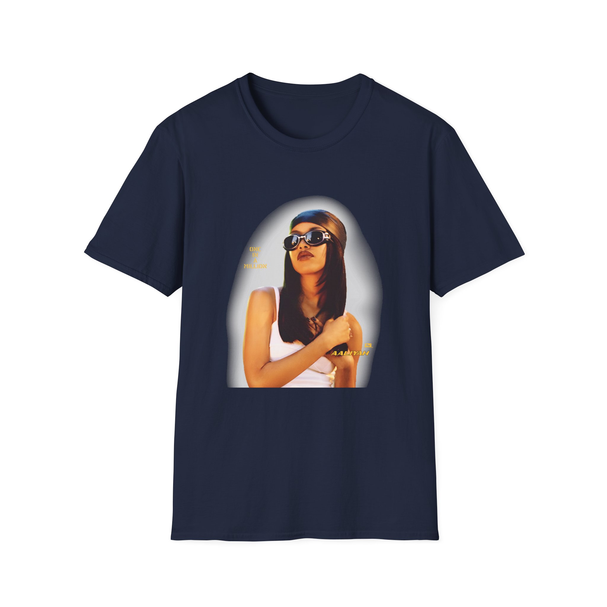Aaliyah Oiam Portrait Unisex Softstyle T-shirt