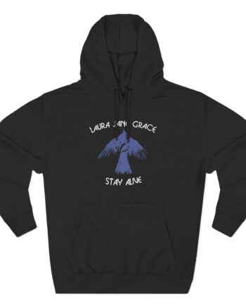 Laura Jane Grace Stay Alive Three-Panel Fleece Hoodie