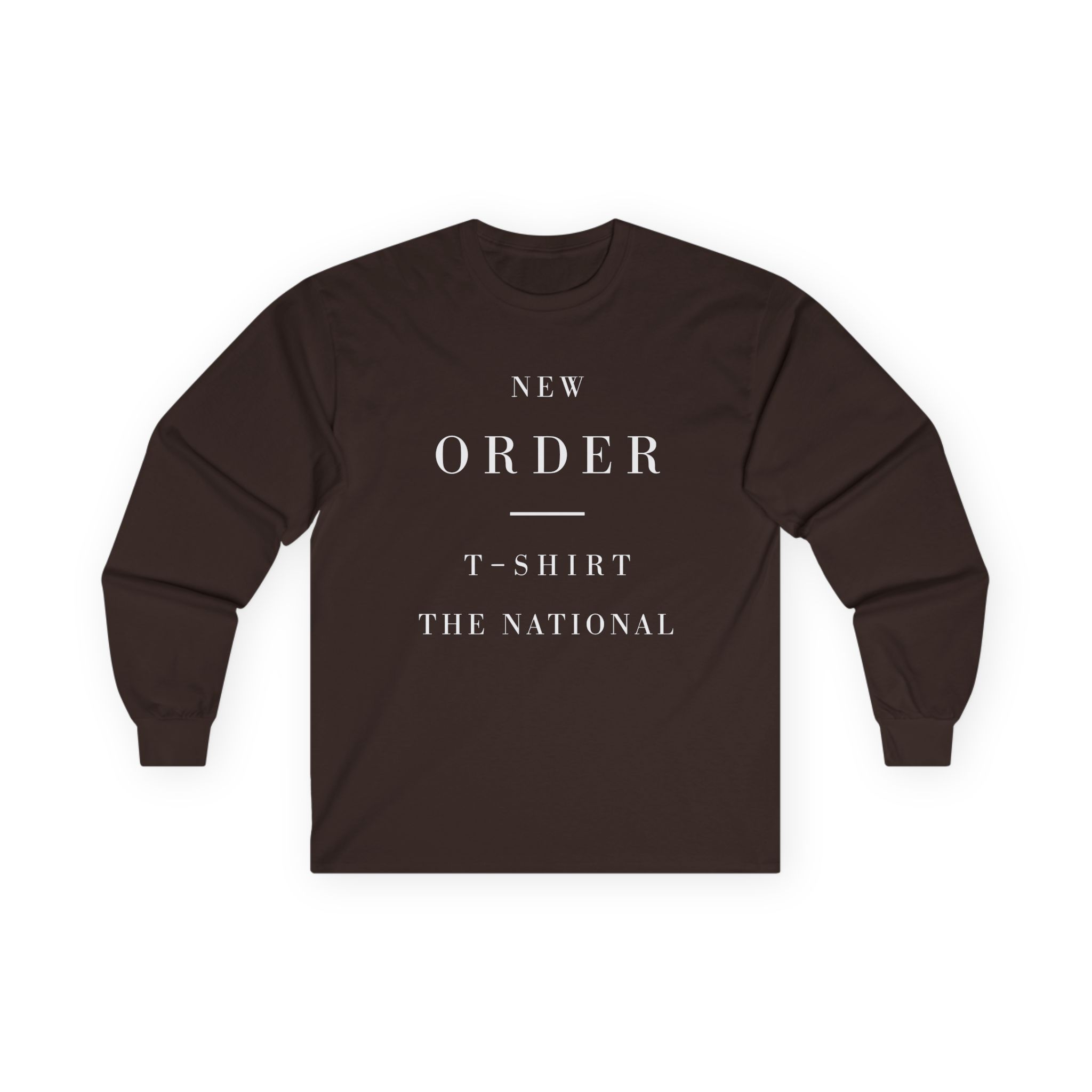 The National New Order Unisex Ultra Cotton Long Sleeve Tee