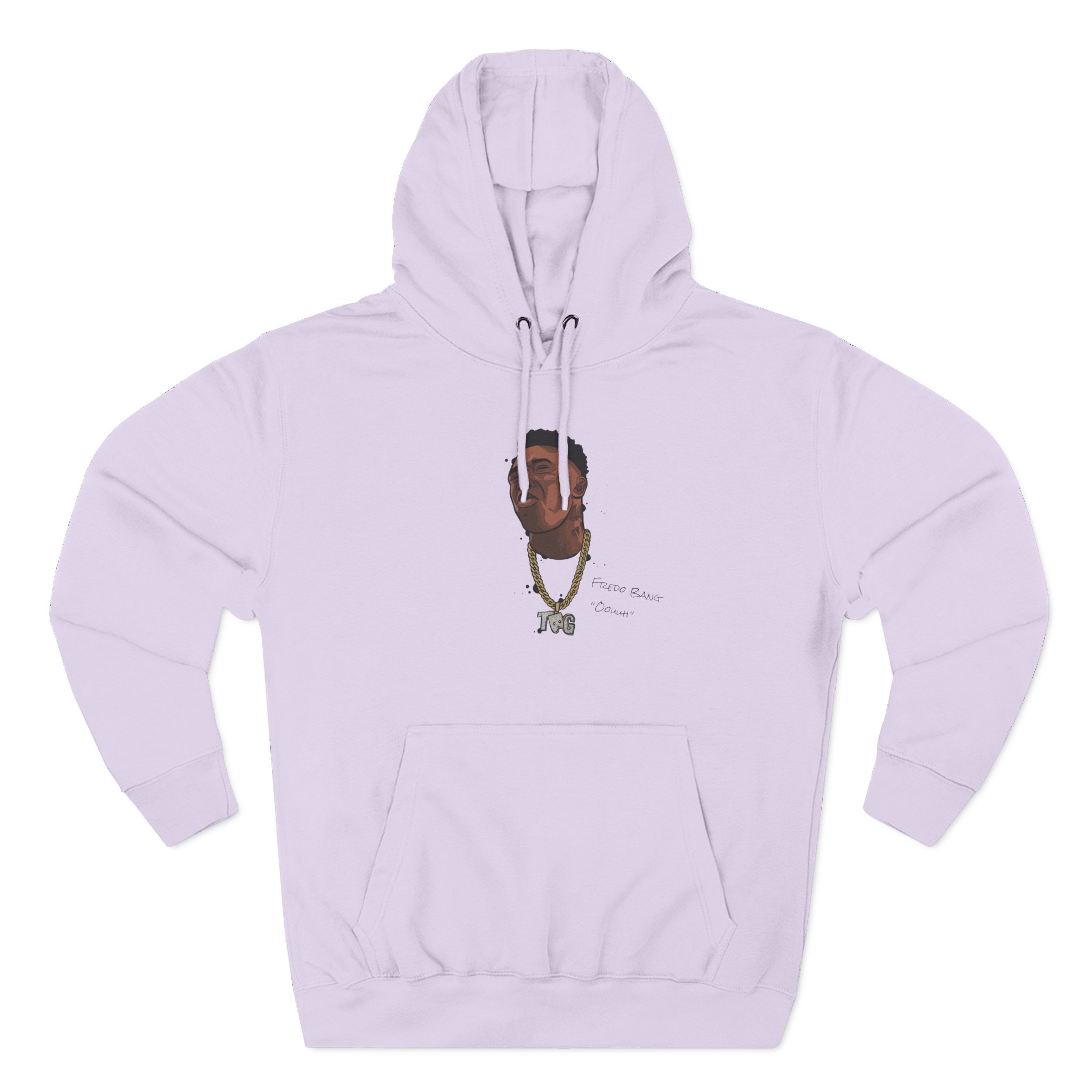 Fredo Bang Oouuh Three-Panel Fleece Hoodie