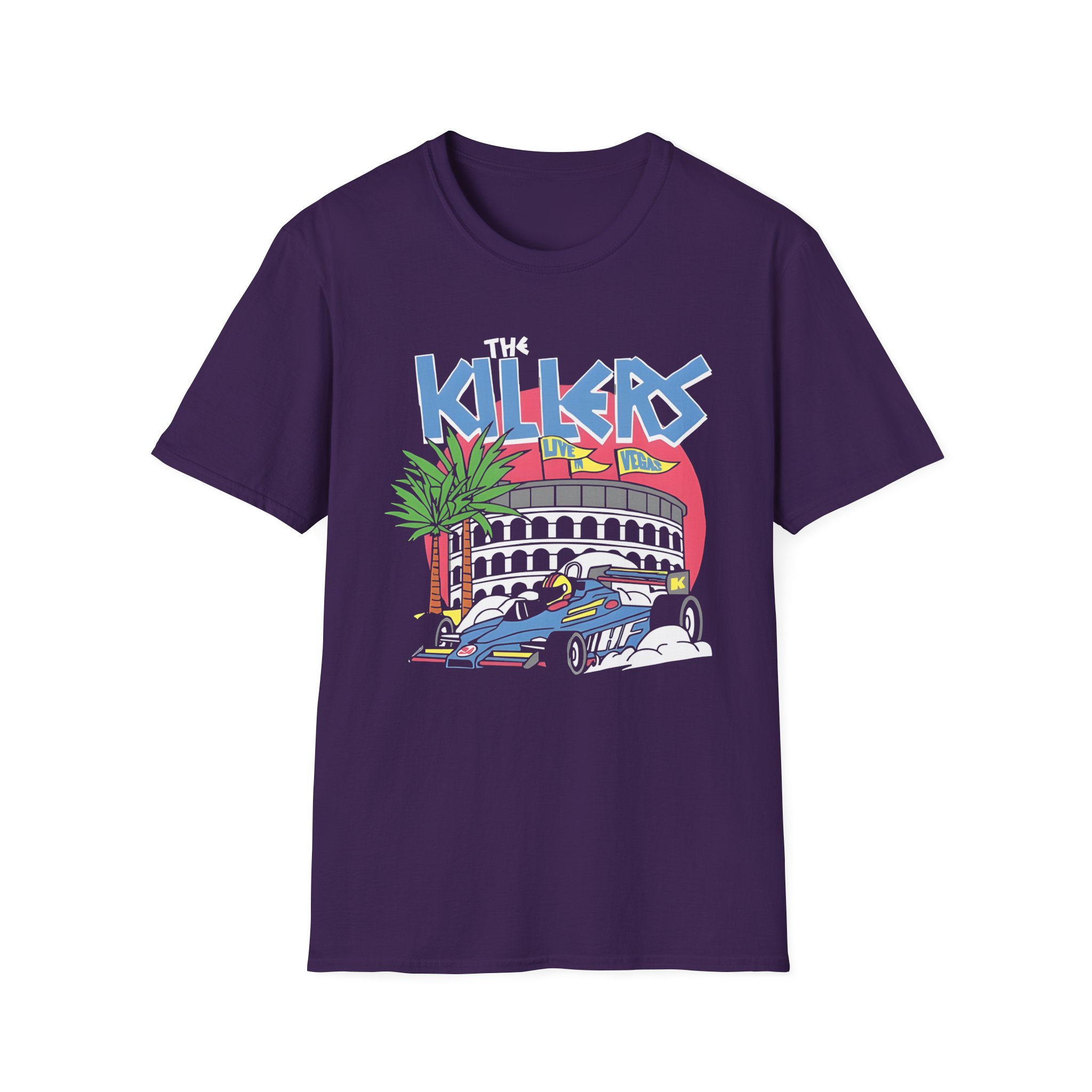TK Hot Fuss Race Car Unisex Softstyle T-Shirt