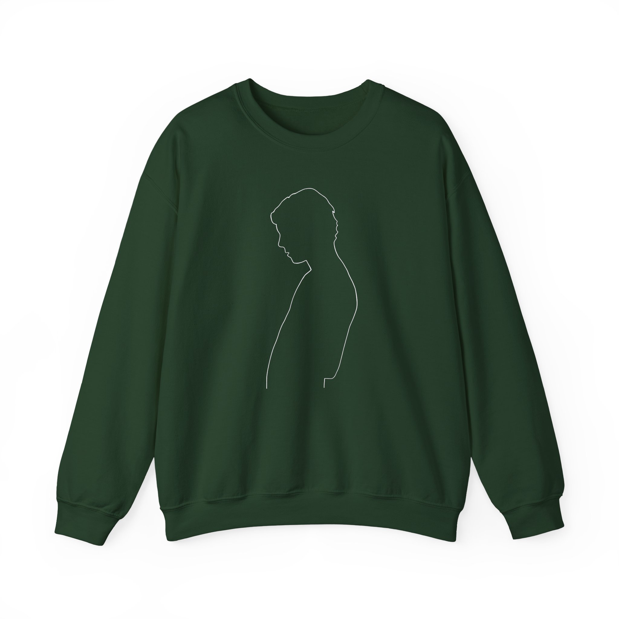 Tom Odell Silhouette Unisex Heavy Blendâ„¢ Crewneck Sweatshirt