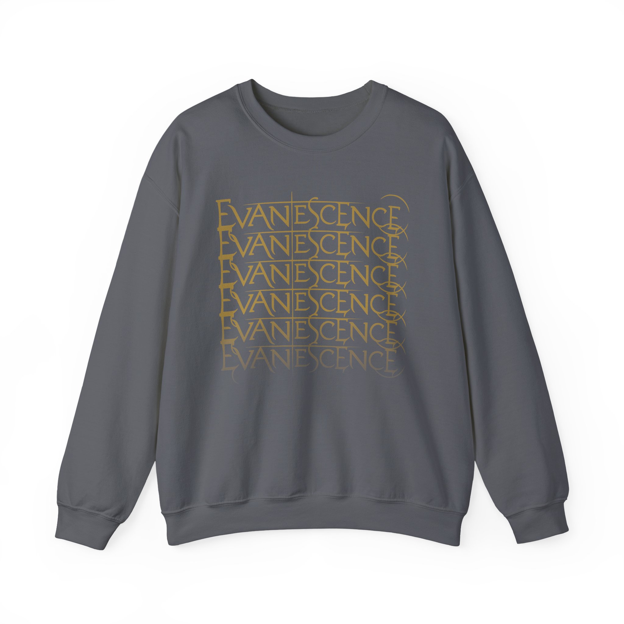 Evanescence Repeat Logo Unisex Heavy Blendâ„¢ Crewneck Sweatshirt