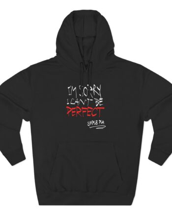 Simple Plan I'm Sorry I Can't Be Perfect Three-Panel Fleece Hoodie