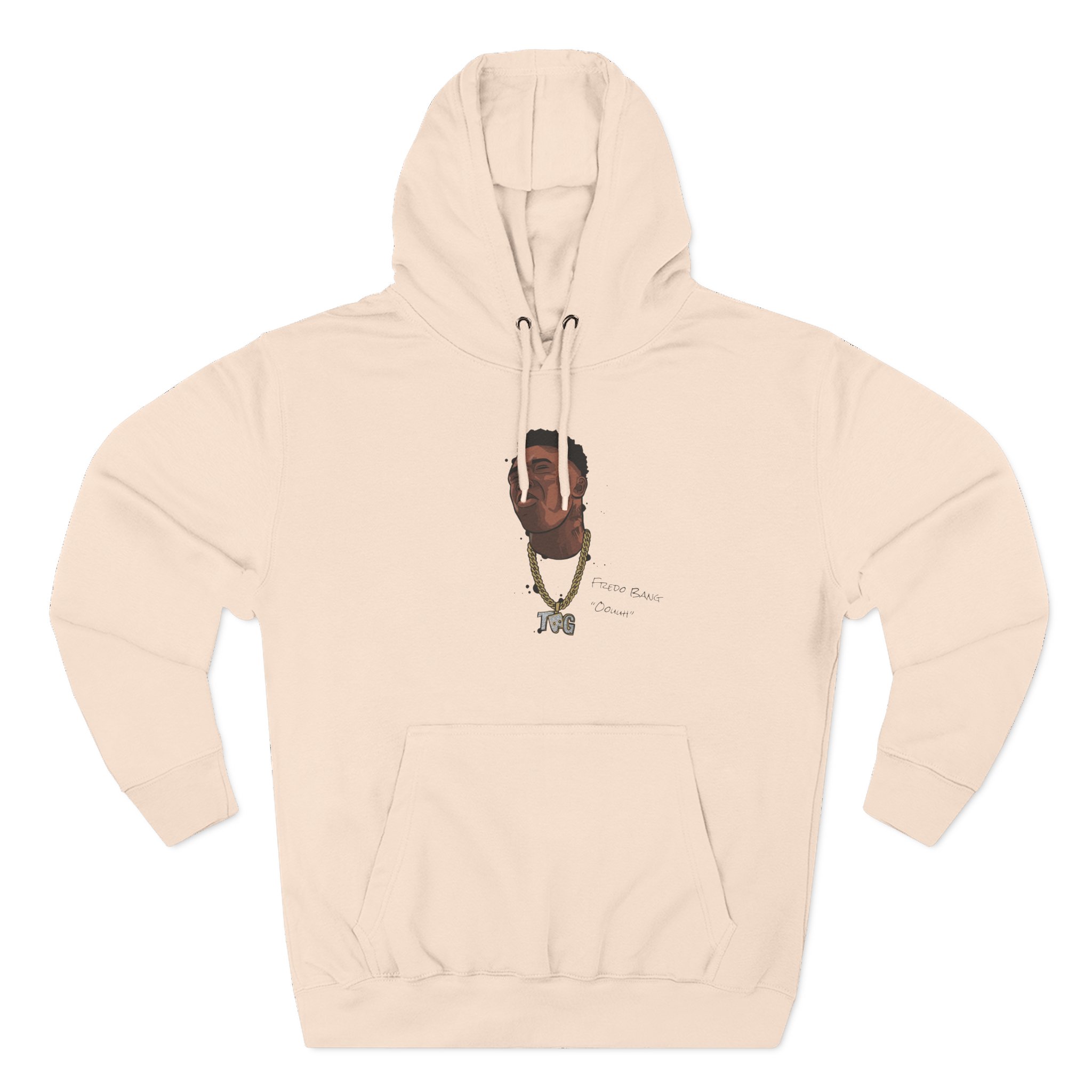 Fredo Bang Oouuh Three-Panel Fleece Hoodie