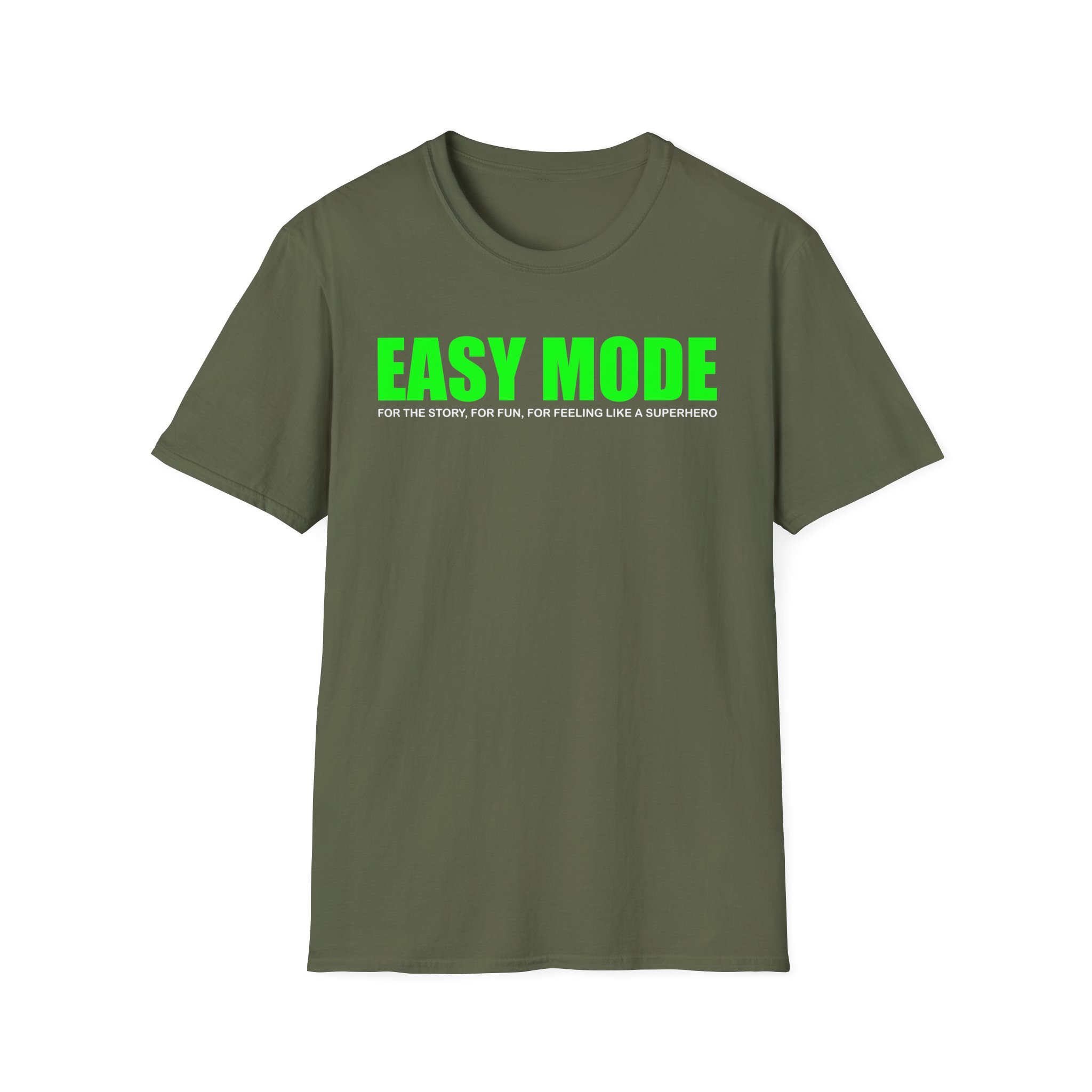 Mandjtv Easy Mode Unisex Softstyle T-Shirt