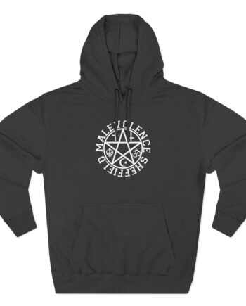 Malevolence Three-Panel Fleece Hoodie
